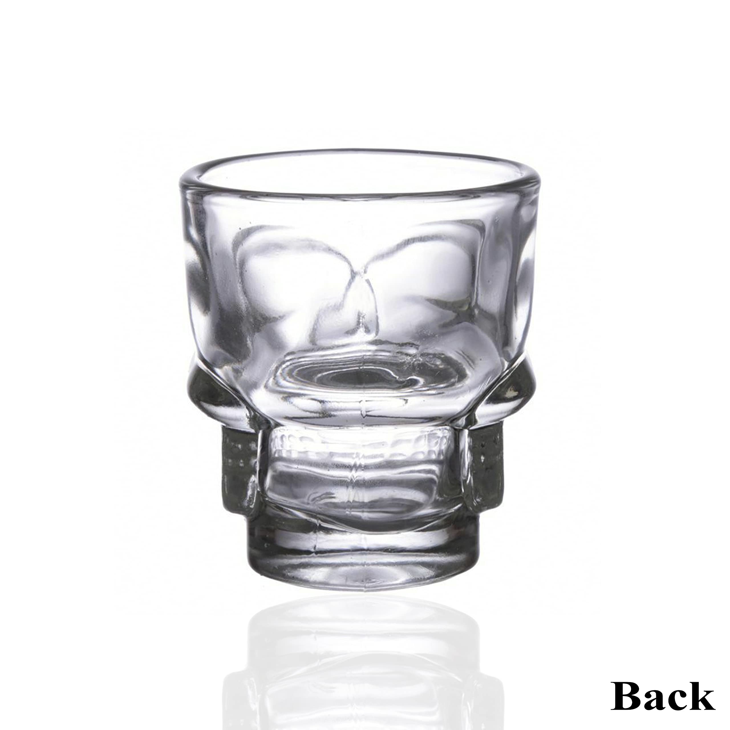 Halloween Skull Shot Glass Set of 2 - Unique Party Cups for Halloween, Themed Parties & Celebrations - Perfect for Cocktails, Shots & Spooky Decor