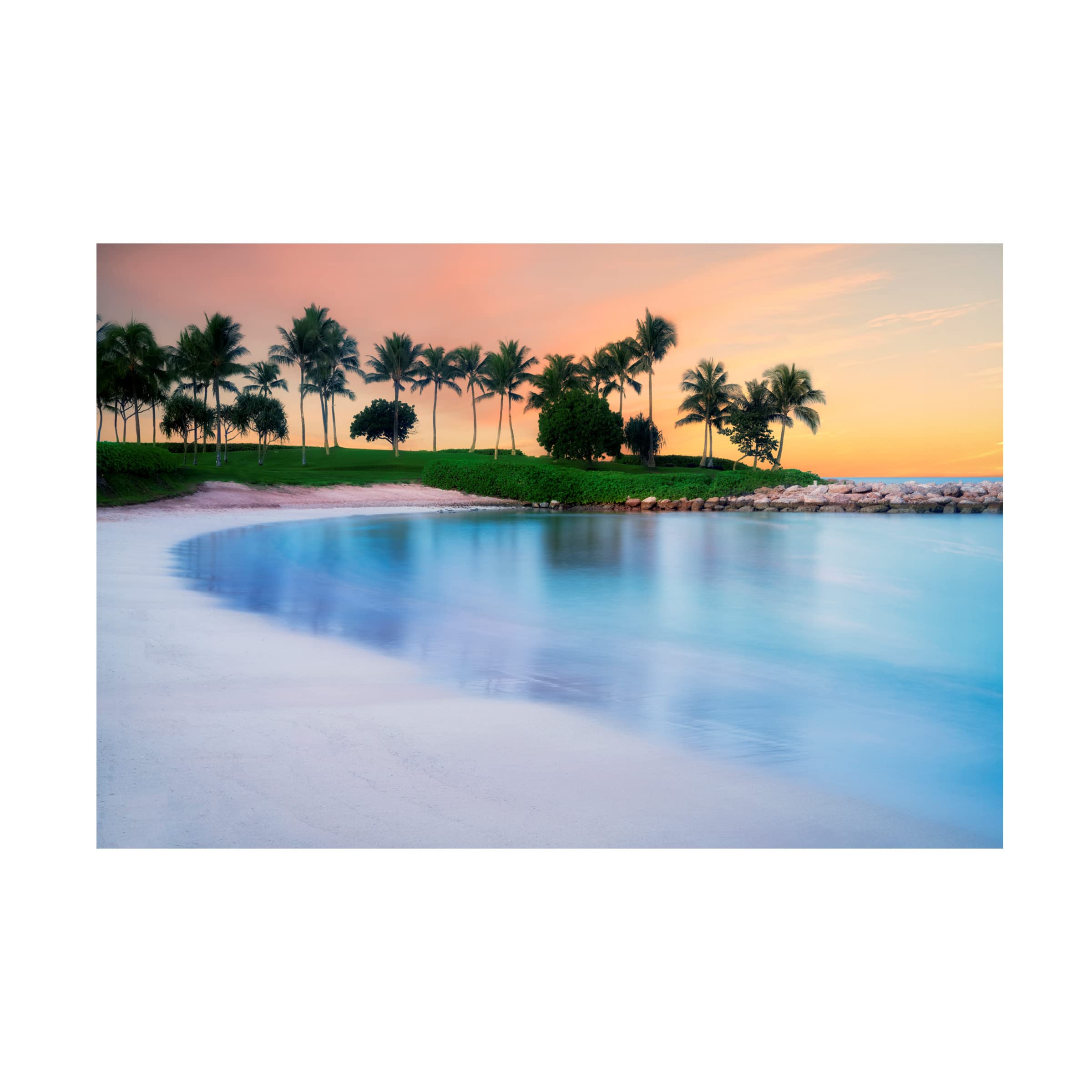Dennis Frates 'Beaches' Canvas Wall Art Print - Coastal Decor for Living Room, Bedroom & Office - Trademark Fine Art Collection