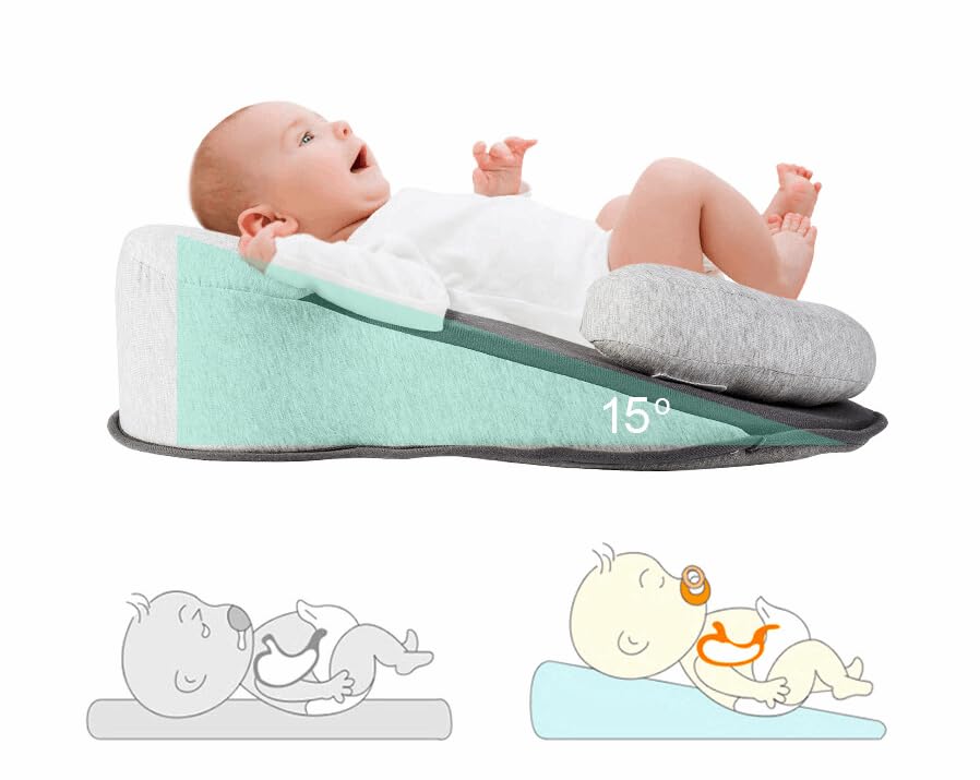 Portable Baby Lounge Chair for 0-4 Months Old - Co-Sleeping Infant Floor Seat for Home & Travel | Perfect for Nursery, Bedroom & On-the-Go Parenting