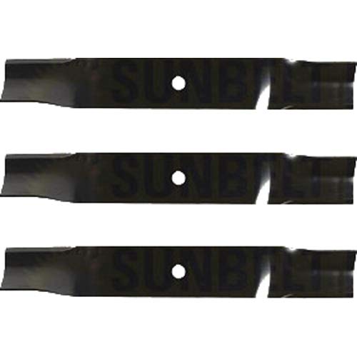 (3 Pack) Premium High Lift Replacement XHT Lawn Mower Blades - Fits MTD/Cub Cadet/White 01004719-0637 | 20.5