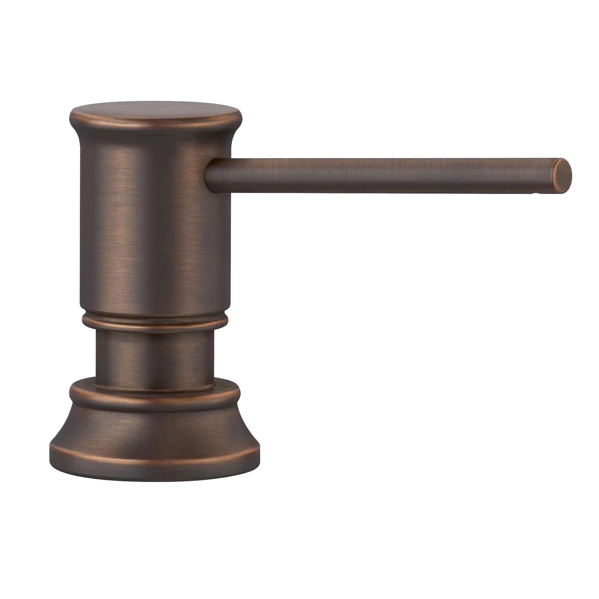 BLANCO 442519 EMPRESSA 12.5 oz Oil-Rubbed Bronze Kitchen Soap Dispenser - Perfect for Farmhouse, Modern & Traditional Sinks (Hand Wash, Dish Soap, Liquid Soap Dispenser)