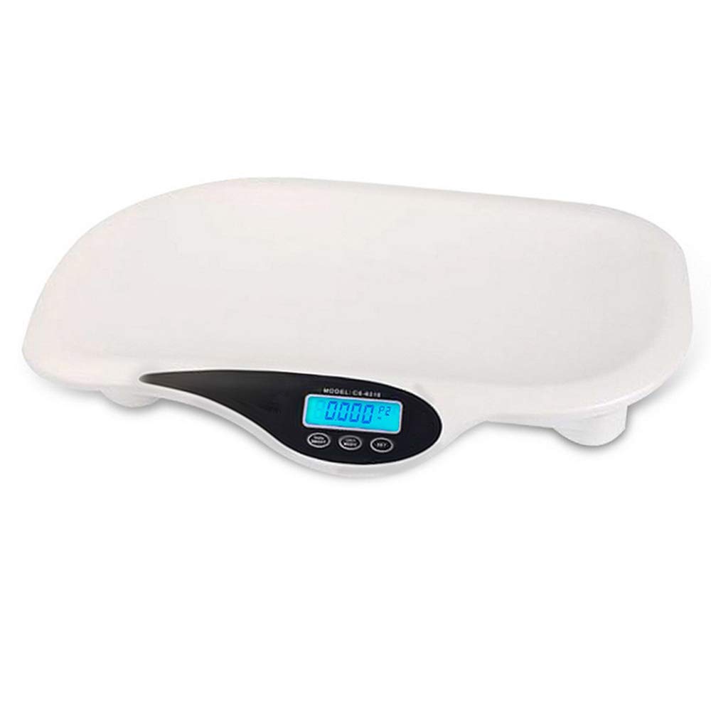 Digital Baby Weighing Scale - High Precision 20kg Capacity Electronic Scale with Tape Measure & Music Function | Perfect for Newborn Growth Tracking, Pet Weight Monitoring & Bathroom Use