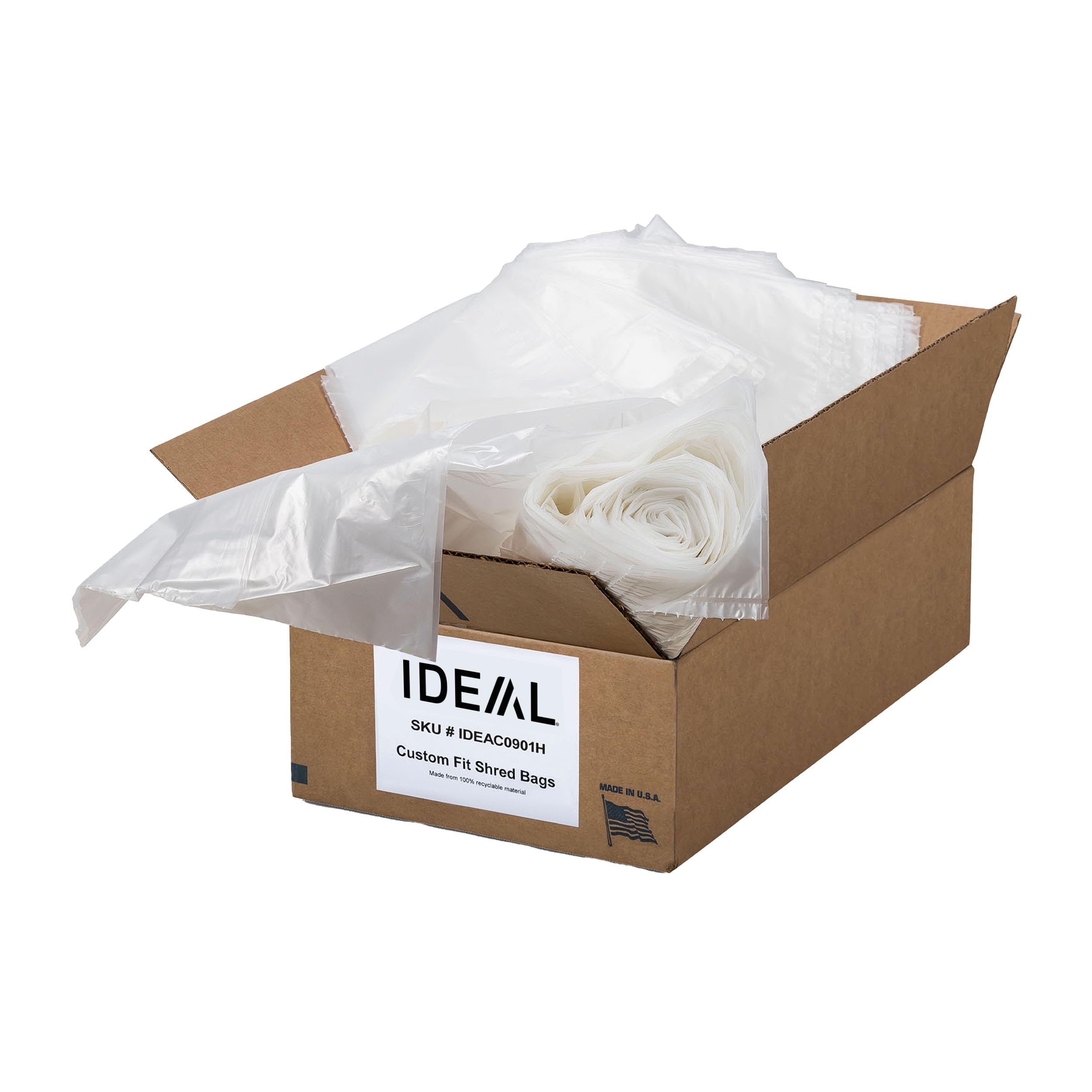 IDEAL AC0901H Heavy-Duty Shredder Bags - 40