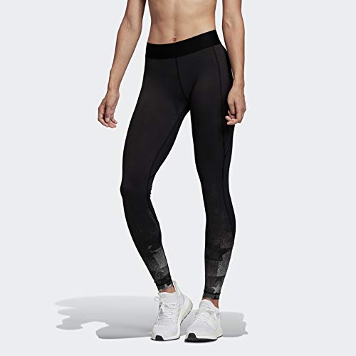 Adidas Women's USA Volleyball Performance Long Tights - High-Waisted Compression Leggings for Training, Gym & Sports - Moisture-Wicking & Breathable Workout Pants for Volleyball, Yoga & Running