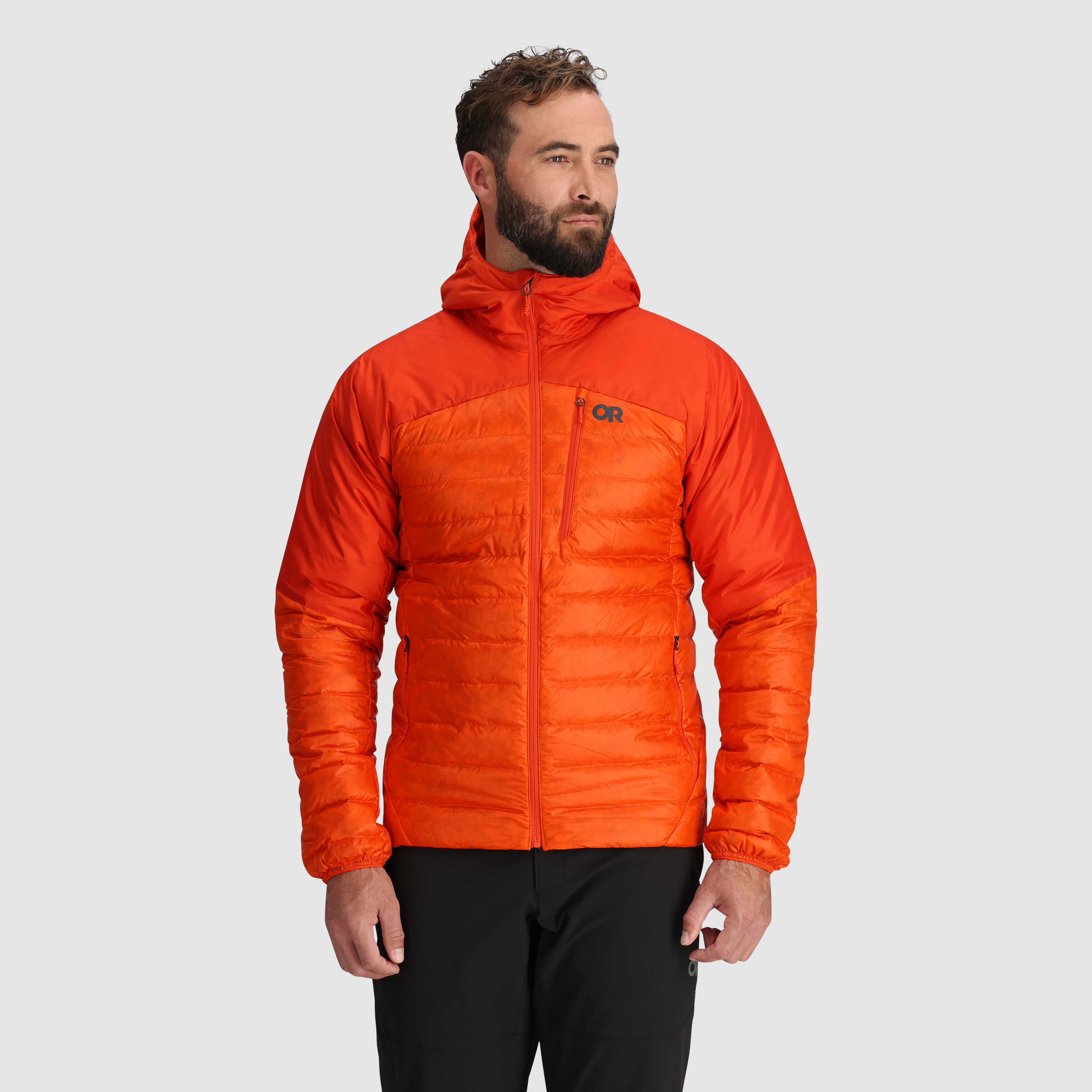 Men's Helium Down Hoodie - Lightweight Warm Winter Jacket for Outdoor Hiking & Camping - Waterproof Windproof Insulated Coat for Cold Weather
