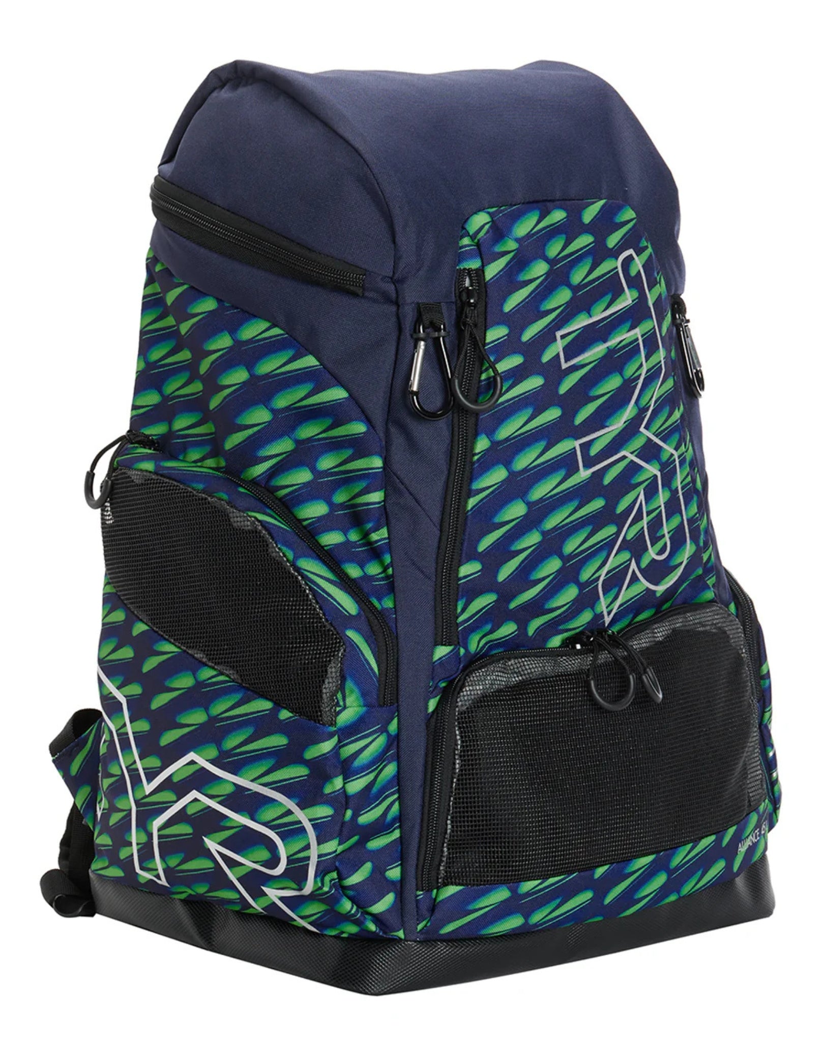 Alliance Dragonflyte Limited Edition 45L Travel Backpack - Lightweight Waterproof Hiking Backpack for Men & Women, Green/Navy - Perfect for Camping, Hiking & Outdoor Adventures