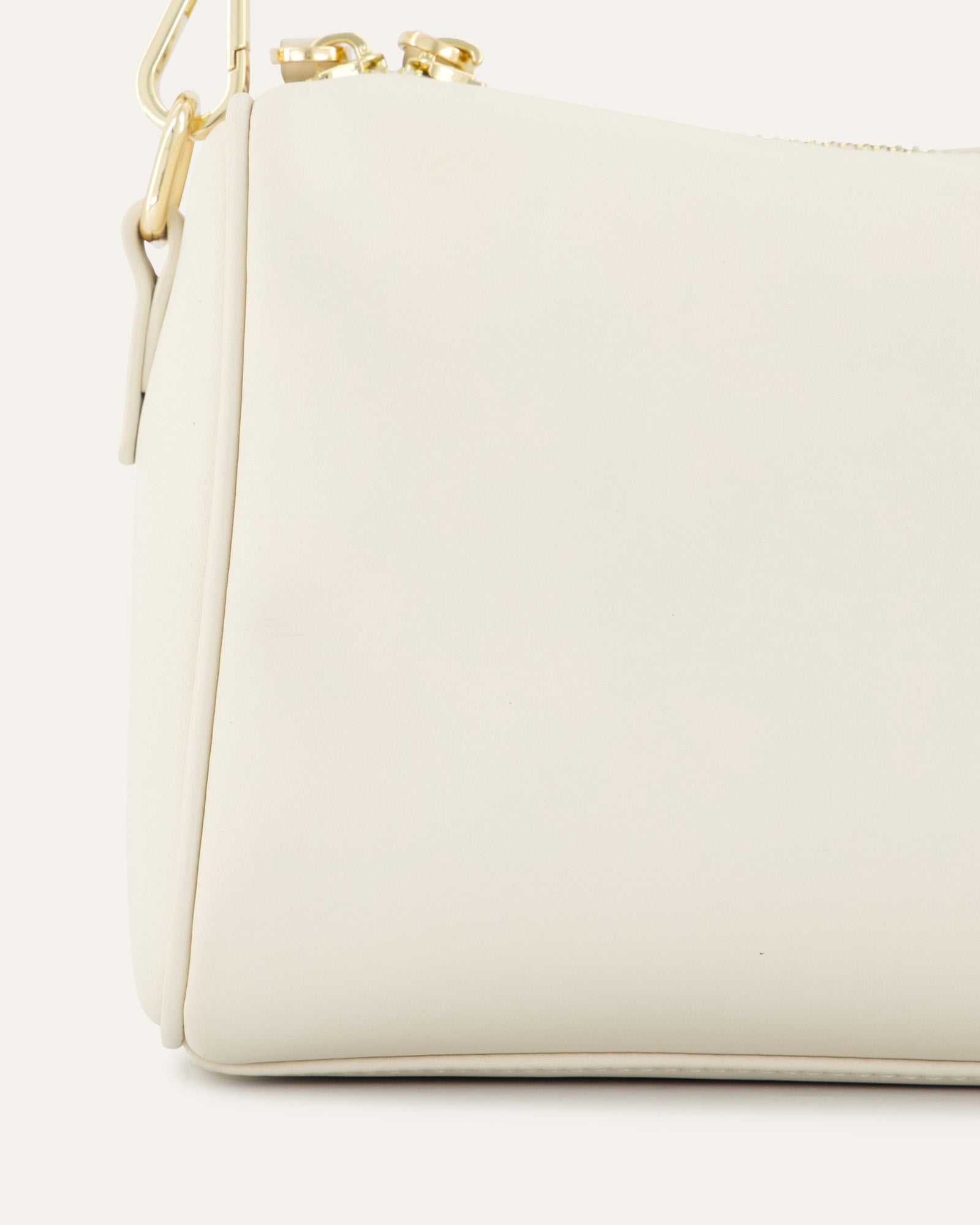 SYLVIE Genuine Leather Crossbody Bag for Women - Off White Shoulder Purse, Perfect for Work, Travel & Everyday Use