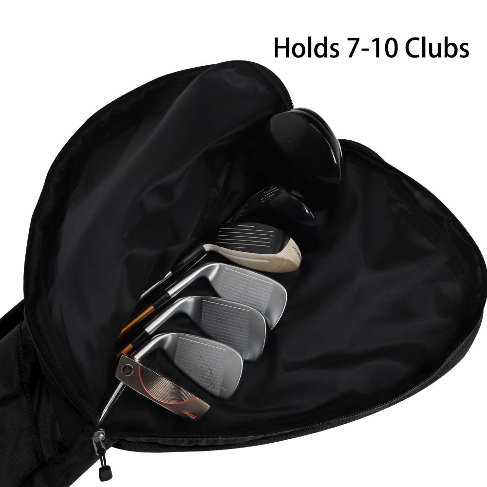 Portable Golf Carry Bag - Water Resistant Foldable Club Bag for Driving Range | Gift for Golfers