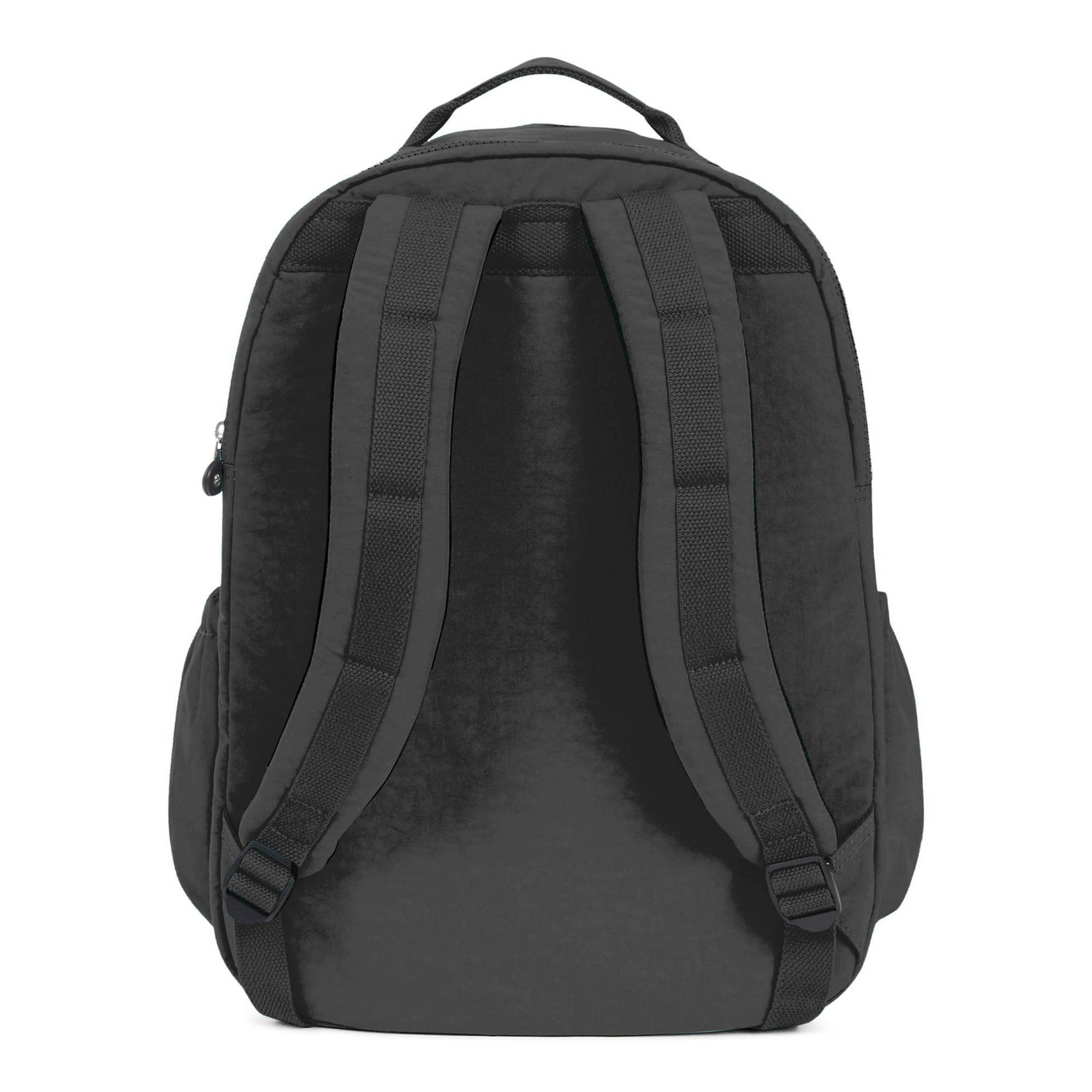 Kipling Women's Seoul Go XL Backpack - Adjustable Padded Straps, Zip Closure, Black Tonal - Perfect for Work, Travel & College (One Size)