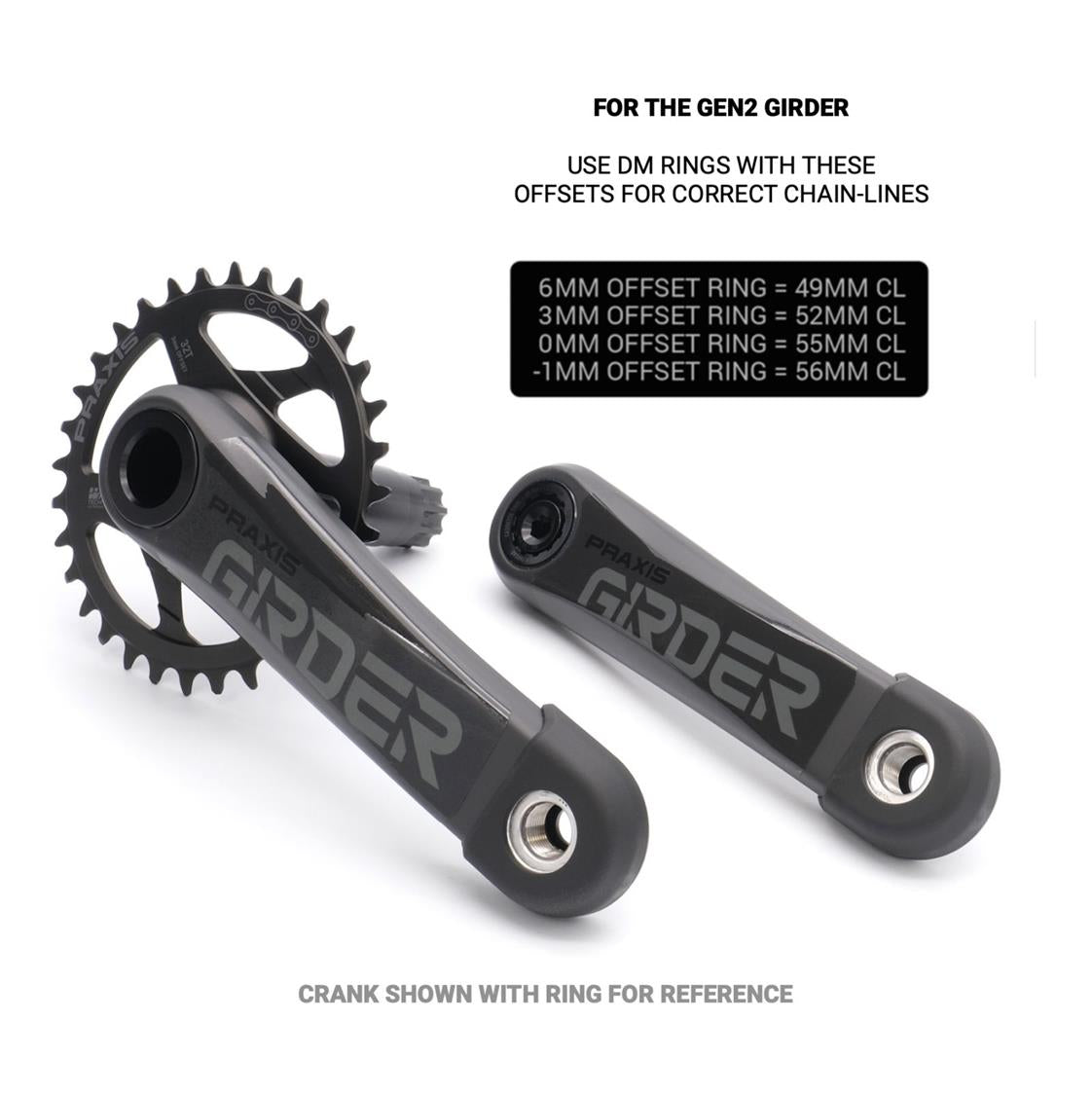 Praxis Girder G2 Carbon M30 DM - Premium Carbon Fiber MTB Dropper Seatpost for Mountain Biking & Trail Riding