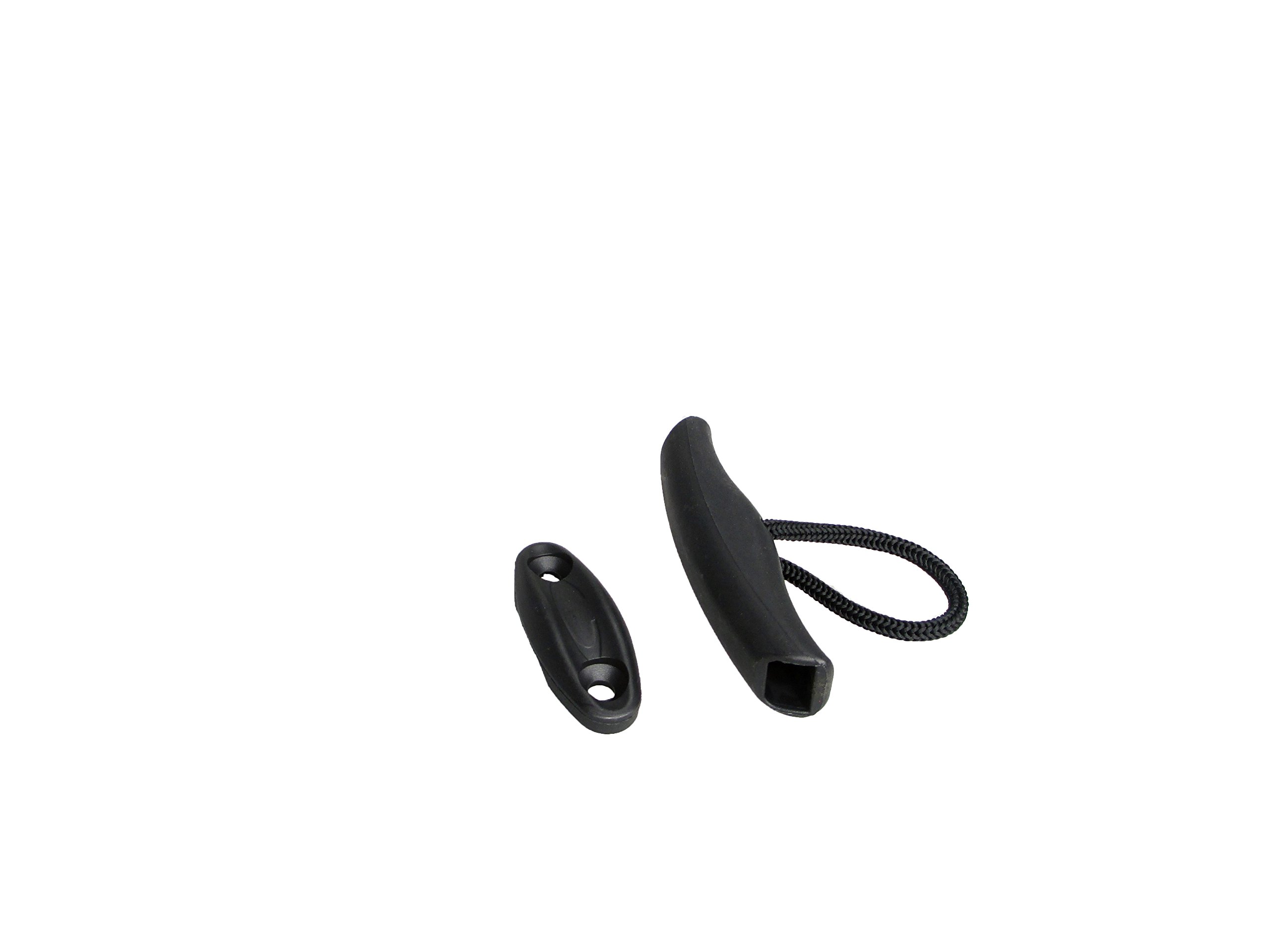 Pactrade Marine 2-Piece Kayak Canoe Carrying Handles with 4mm Rope - Durable Plastic Toggle Pull Handles for Easy Boat Transport - Perfect for Kayaking, Canoeing & Marine Activities