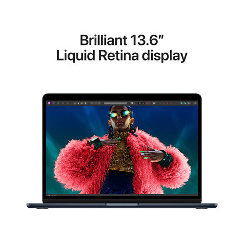 Apple MacBook Air 13-inch (M3 Chip, Midnight) - Lightweight Laptop for Work, Study & Travel | Fast Performance & Long Battery Life