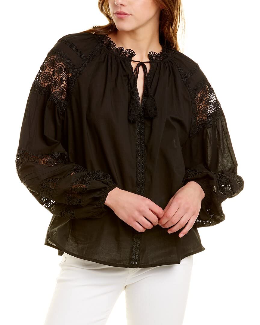 Stylish Crochet Blouse for Women - Trendy Summer Boho Top with Lace Details | Perfect for Beach Vacations, Music Festivals & Casual Outings