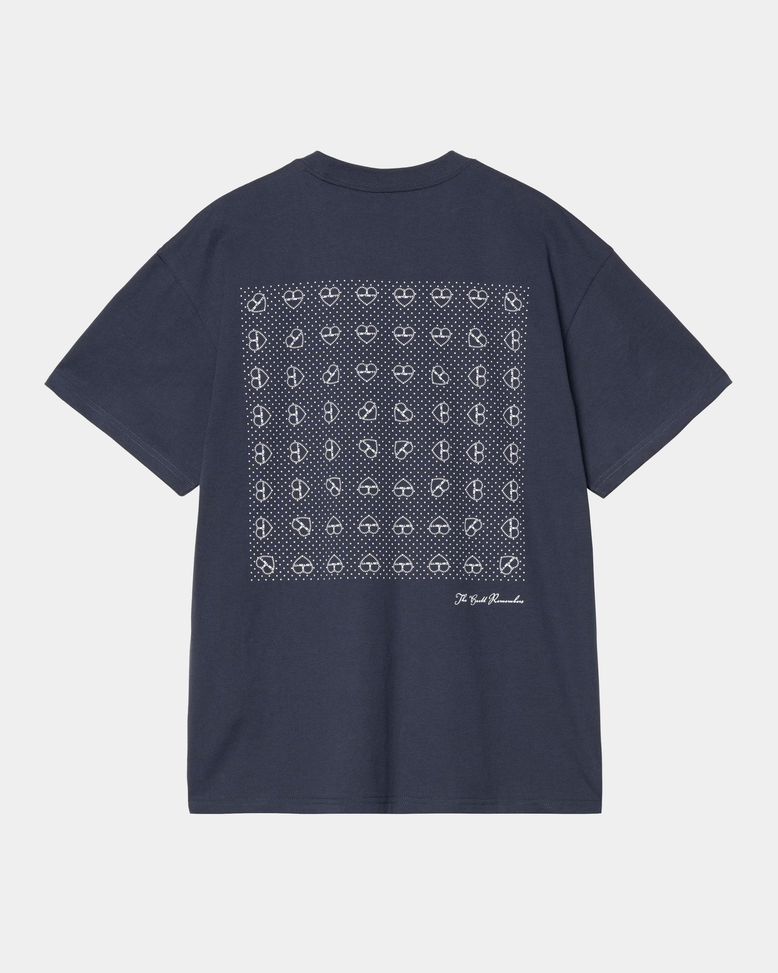 Eco-Friendly Furoshiki T-Shirt for Men & Women - Soft Cotton Blue & White Striped Design | Casual Wear, Travel, and Sustainable Fashion