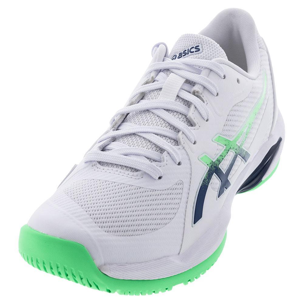 Men's Solution Swift FF 2 Tennis Shoes - White & New Leaf Color - Lightweight Performance Court Shoes for Tennis, Pickleball & Casual Wear