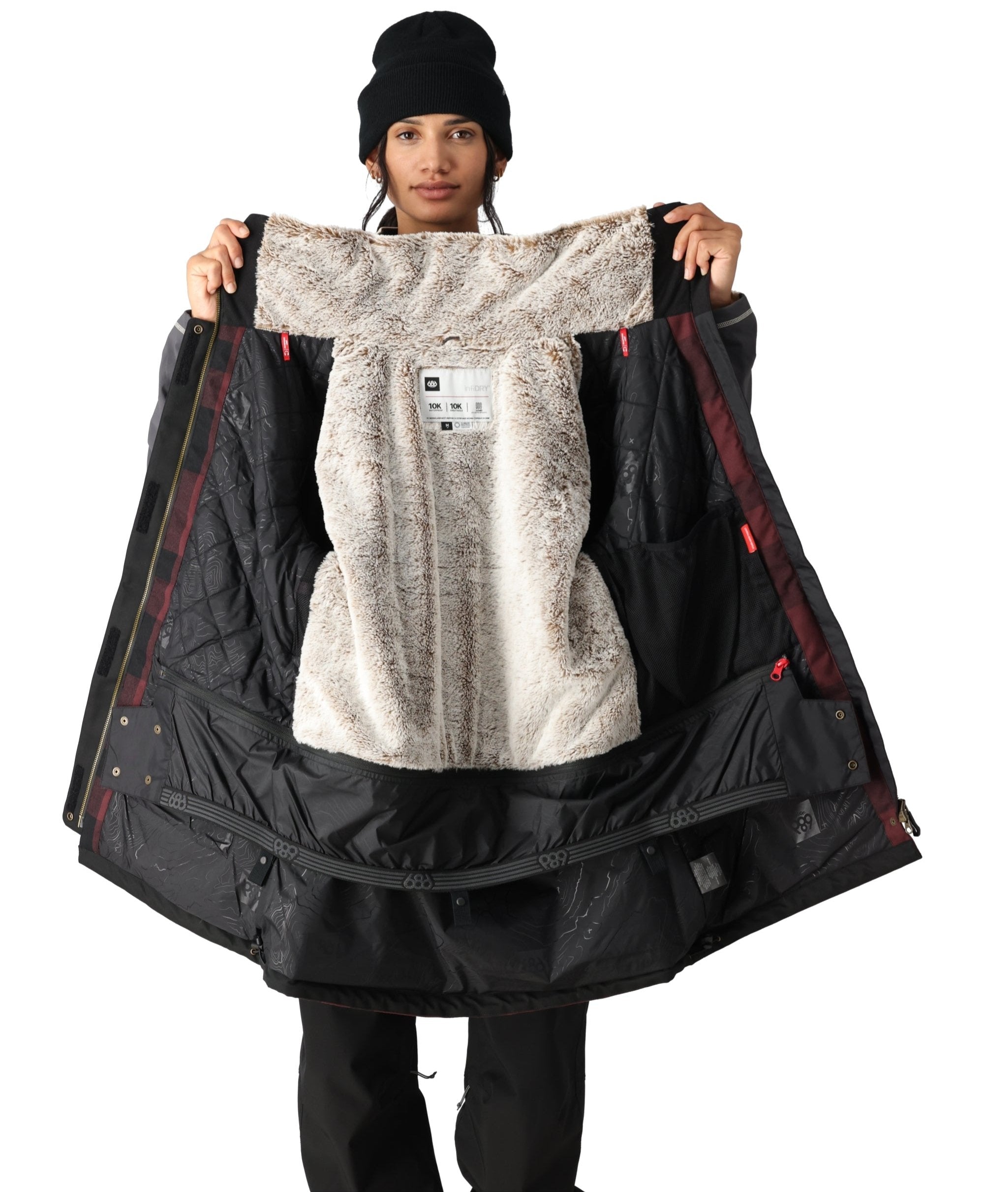 686 Women's Spirit Insulated Winter Jacket 2025 - Waterproof Windproof Ski Jacket for Snowboarding, Hiking & Outdoor Activities