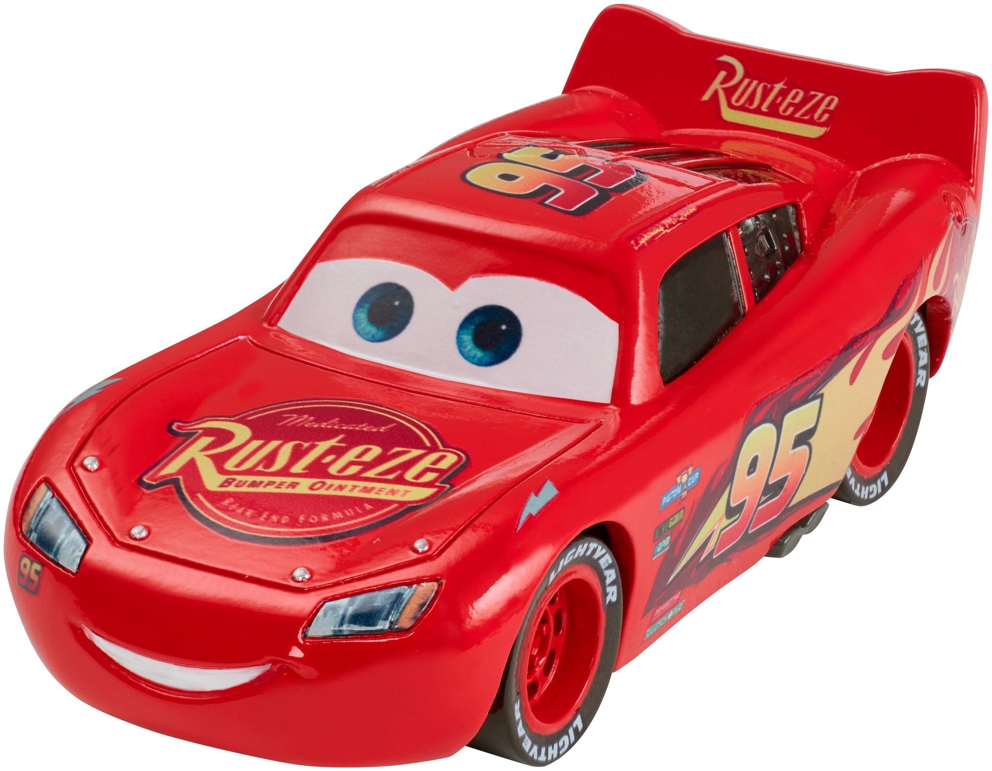 Mattel Disney/Pixar Cars 3 Lightning McQueen Die-Cast Toy Car - 1:55 Scale Collectible Vehicle for Kids & Adults - Perfect for Playtime, Display & Movie-Themed Collections