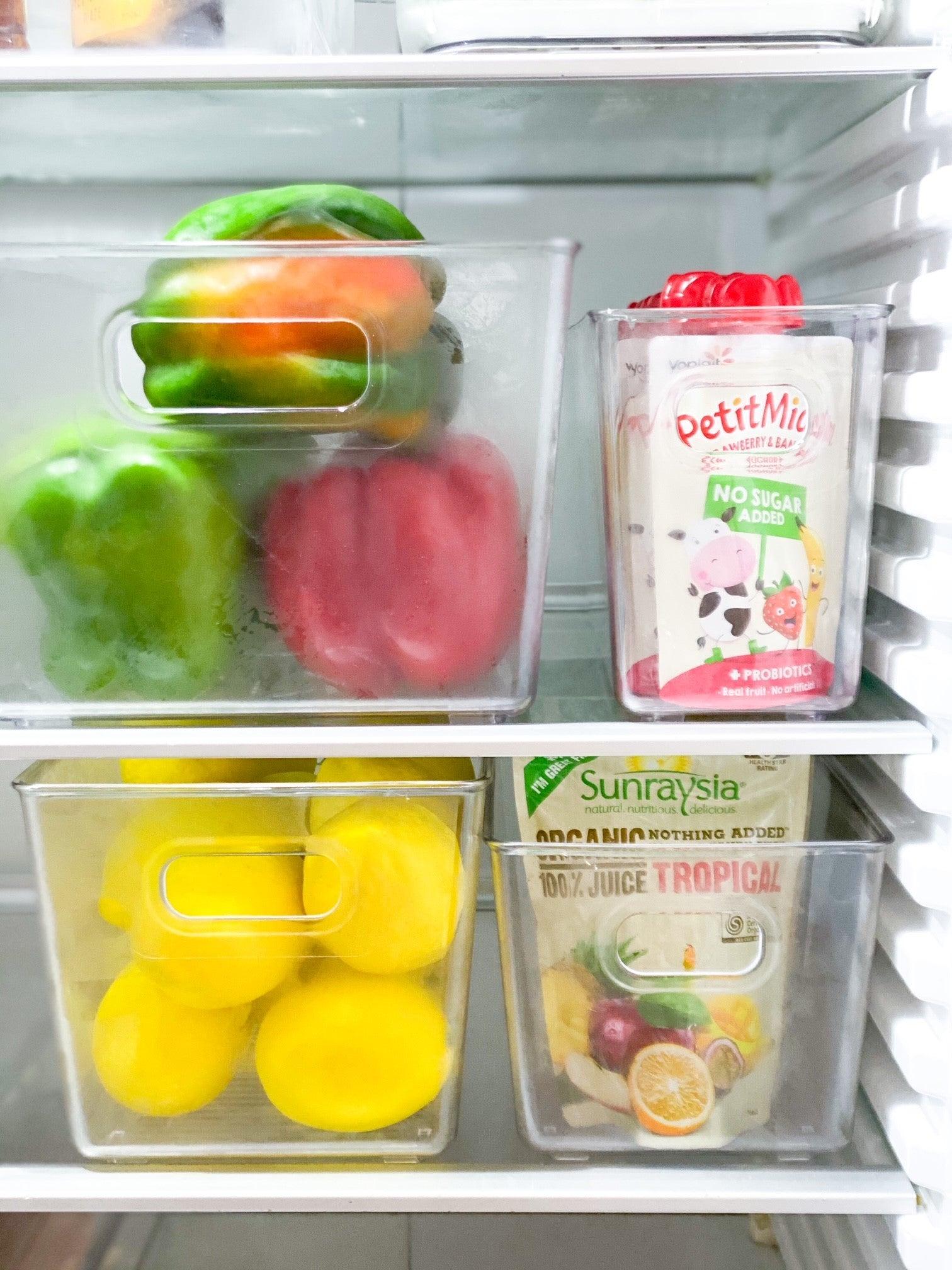 Clear Plastic Storage Tubs with Lids - Small Organizing Bins for Home, Office, Kids Toys & Craft Supplies - Stackable Mini Containers for Closet, Pantry & Bathroom Organization