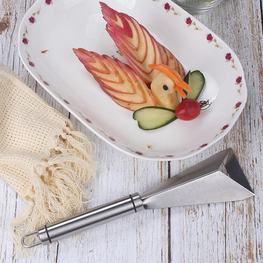 Premium Stainless Steel Fruit & Vegetable Carving Cutter Set - 9.4