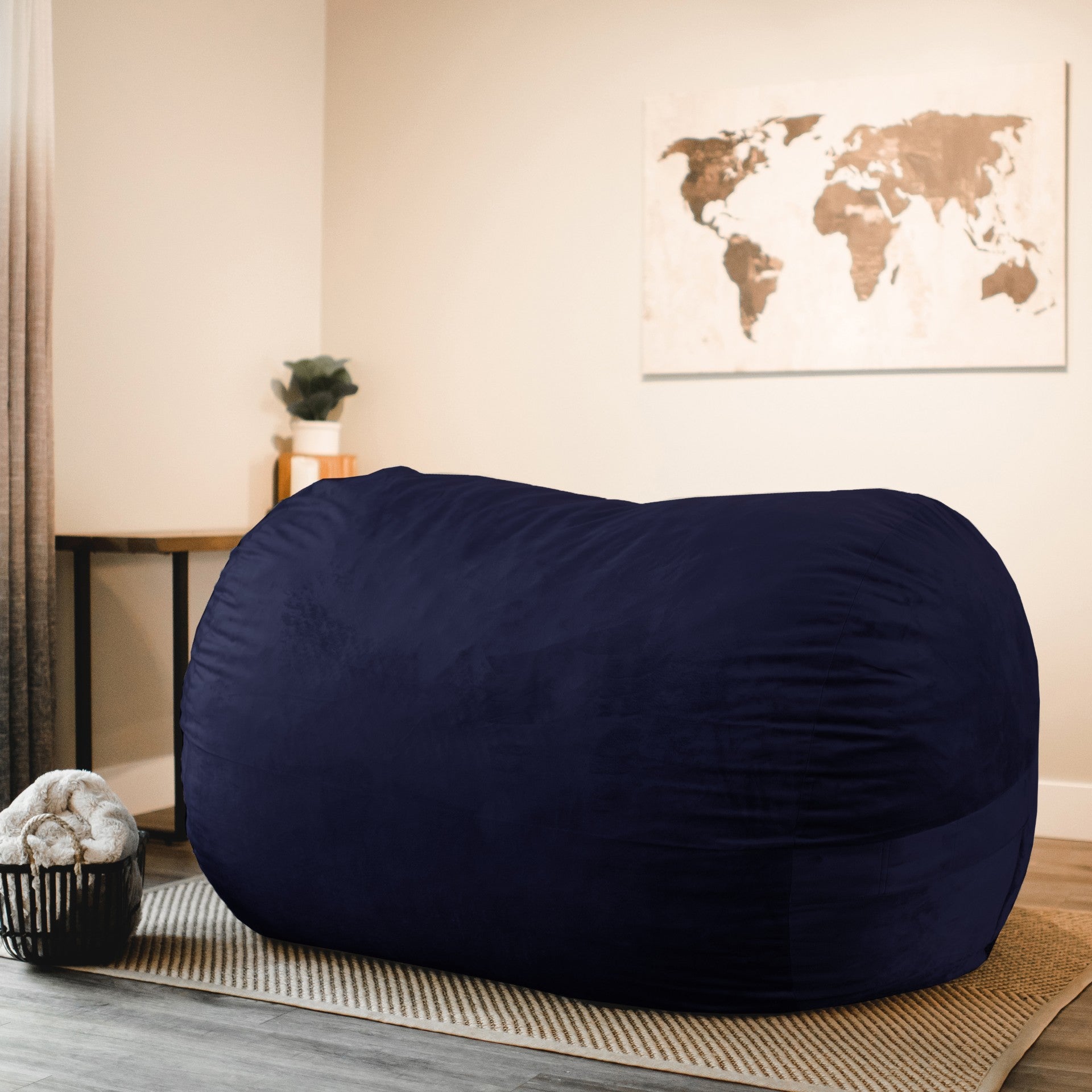 Fuf XL Dog Bed with Removable Washable Cover - Extra Large Orthopedic Pet Bed for Large Dogs, Waterproof & Chew Resistant - Perfect for Living Room, Bedroom or Kennel Use