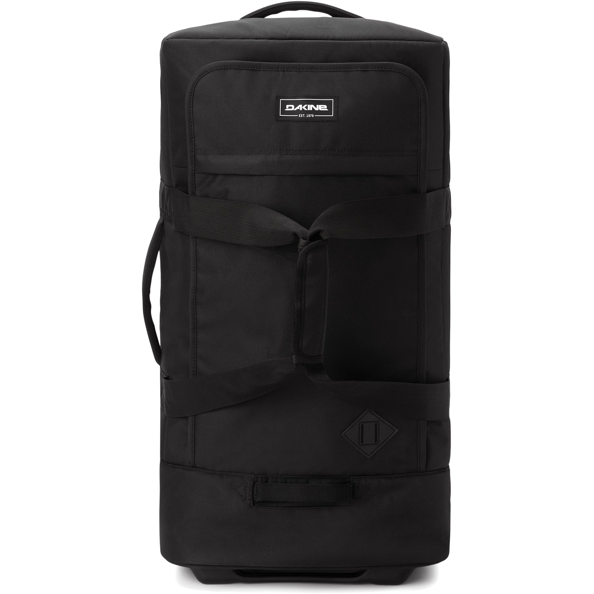 365 Roller Duffle Bag 70L - Large Travel Duffel with Wheels for Gym, Sports & Weekend Trips - Black Luggage for Men & Women - Airplane Carry On Approved