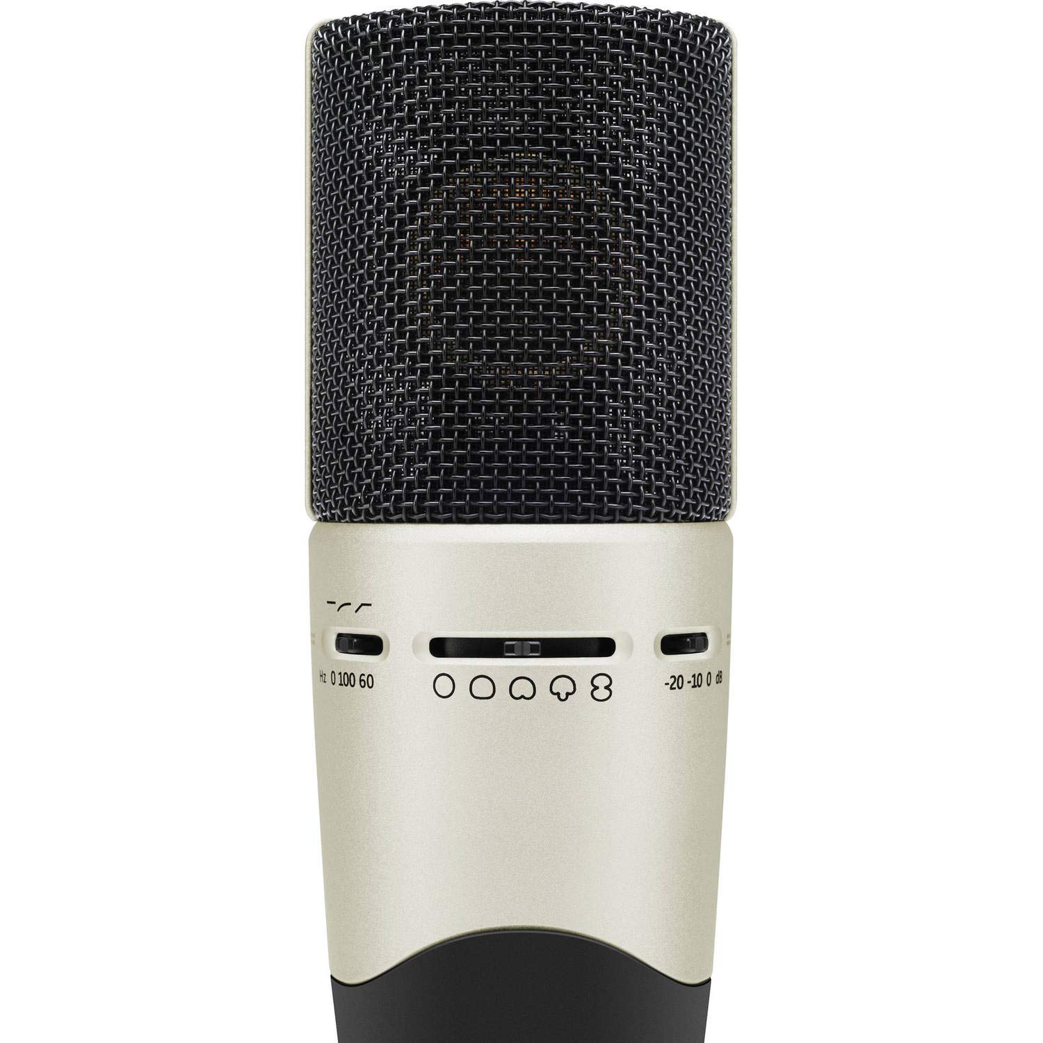 Sennheiser MK8 Professional Large-Diaphragm Condenser Microphone & Shure SRH440 Studio Headphones Bundle - Perfect for Podcasting, Voice Over, Music Recording & Home Studio Setup