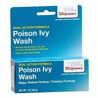 Walgreens Poison Ivy Wash 1 oz - Fast Relief for Poison Ivy, Oak & Sumac Rashes - Ideal for Outdoor Activities & Hiking