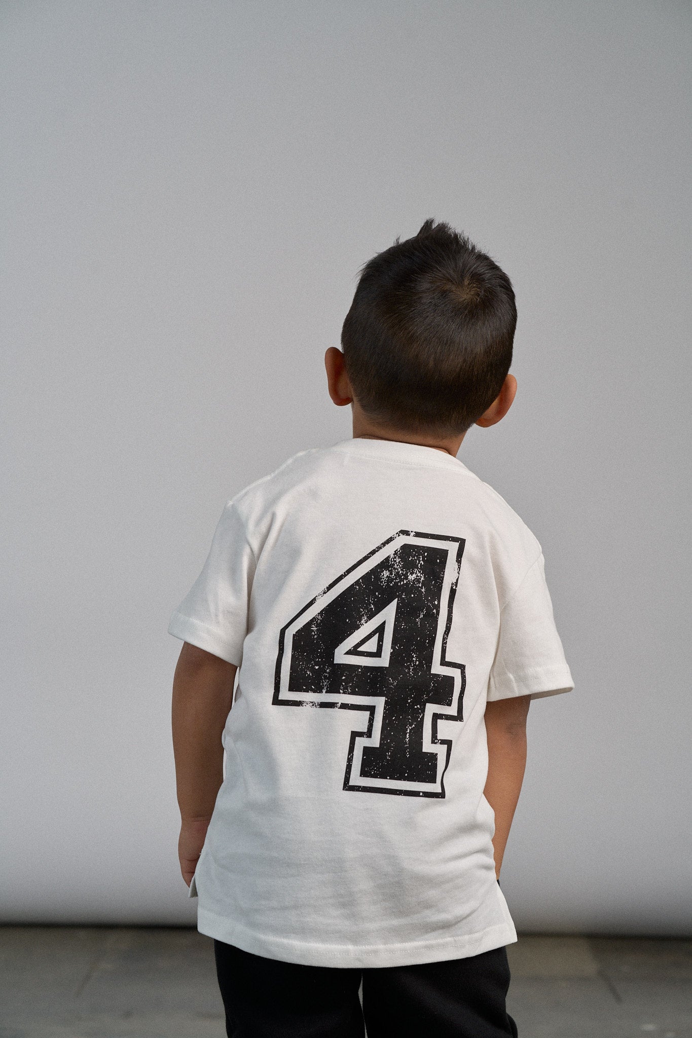 9th Birthday Elevated Tee - Premium White Cotton T-Shirt for Kids Birthday Party & Celebration