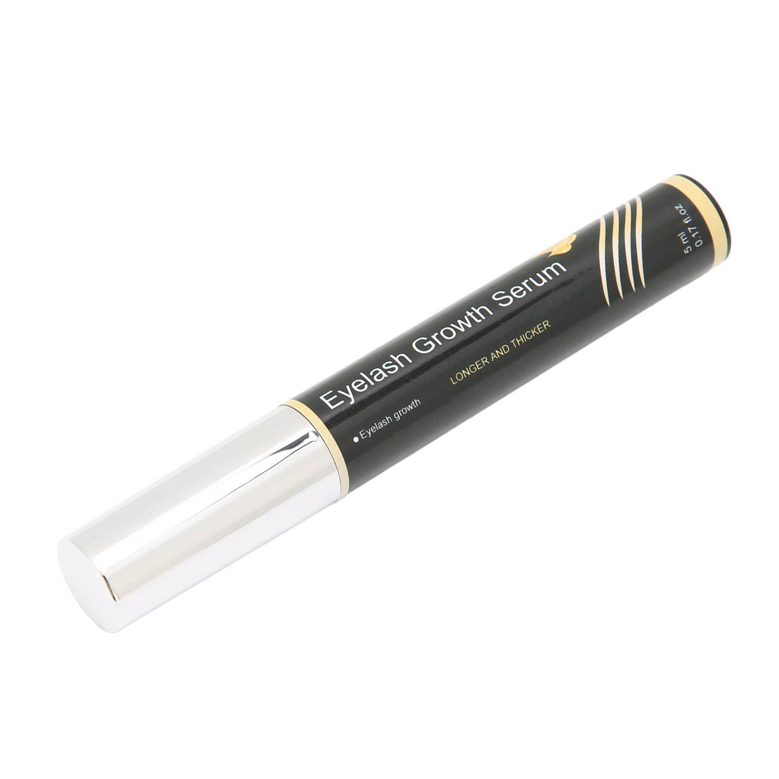 Eyelash Growth Serum - 5ml Lash Enhancer with Moisturizing Formula for Longer, Thicker Lashes | Daily Use for Eyelash Care & Nourishment | Perfect for Home & Travel Beauty Routine