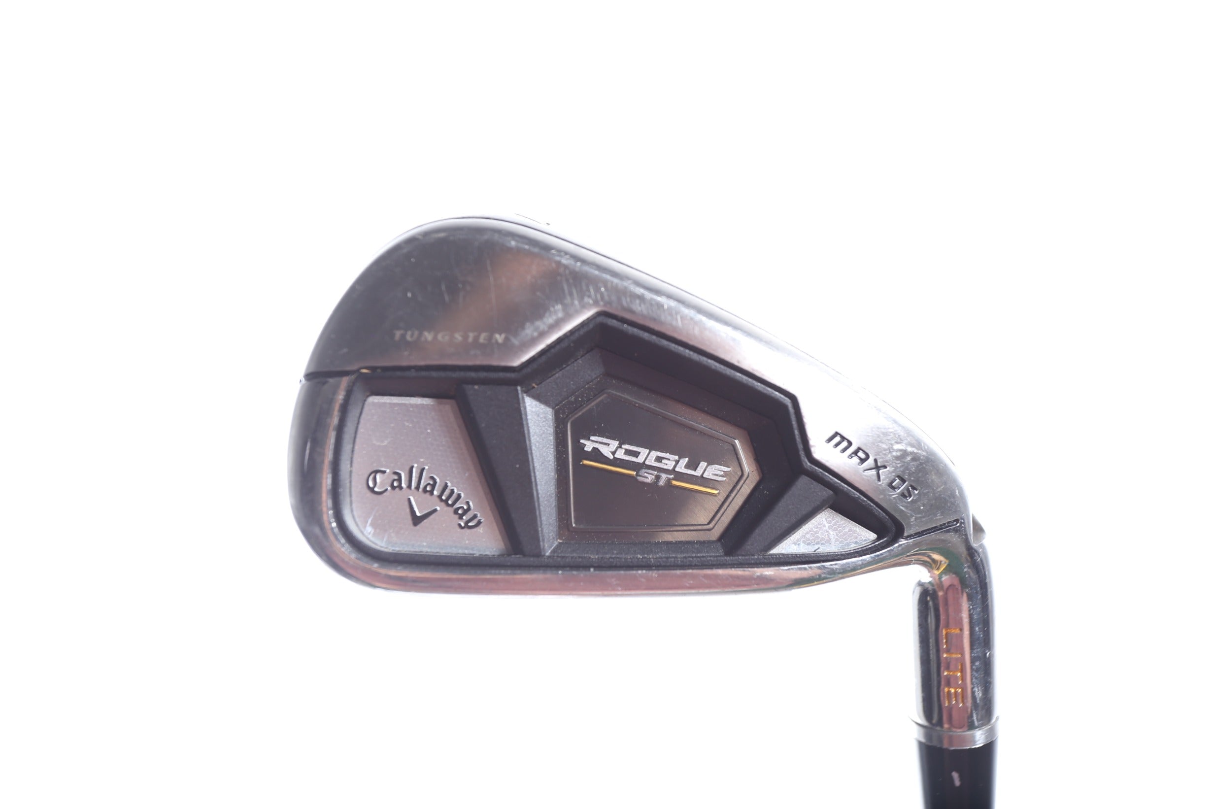 Used Callaway Rogue ST MAX OS Lite 7 Iron Right Handed Senior Flex Golf Club - Perfect for Senior Golfers & High Handicap Players on Fairway Shots