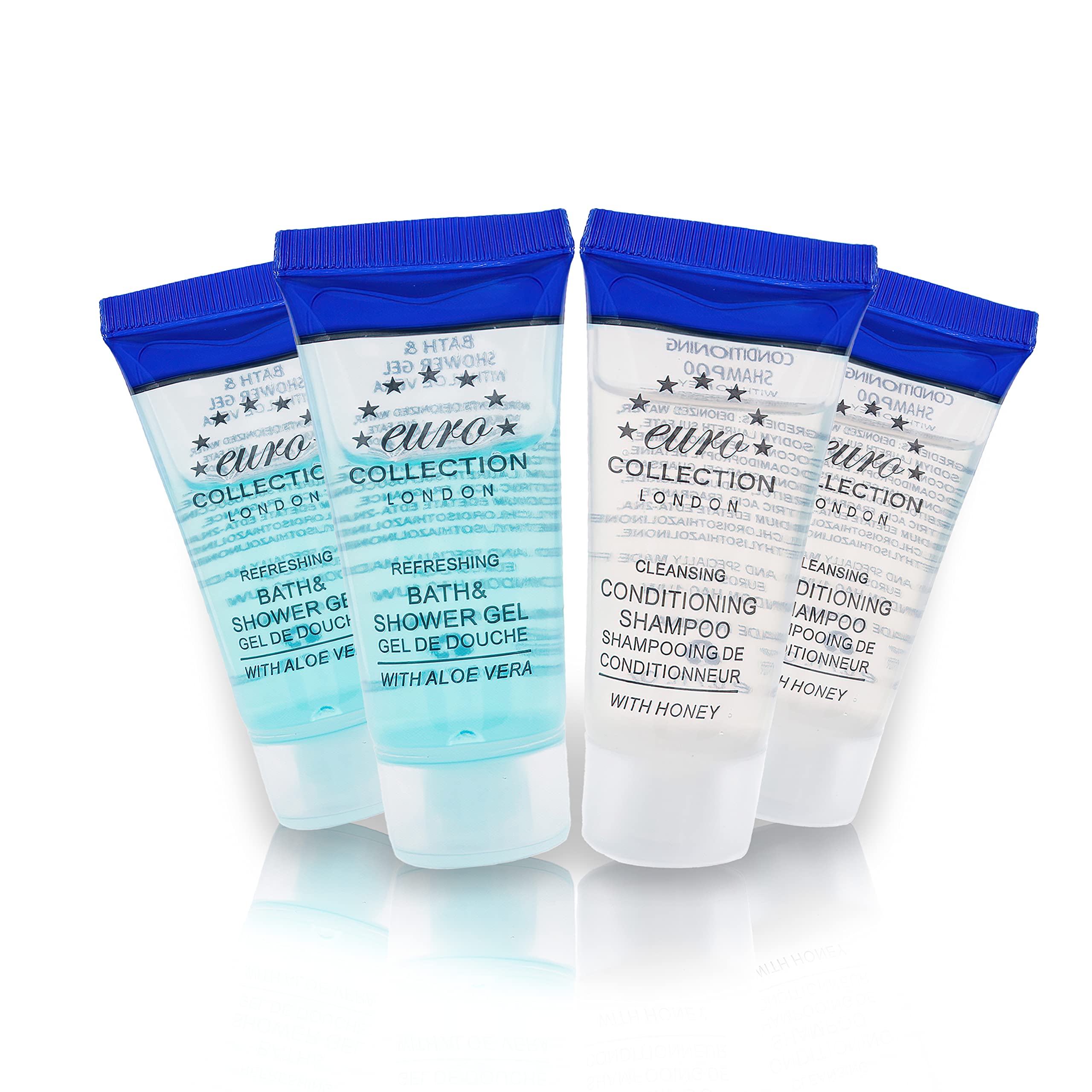 Anti-Dandruff Conditioning Shampoo & Body Wash - Gentle Formula for Sensitive Skin | 200ml Euro Tubes (Pack of 200) - Perfect for Hotels, B&Bs, Guest Houses & Home Use