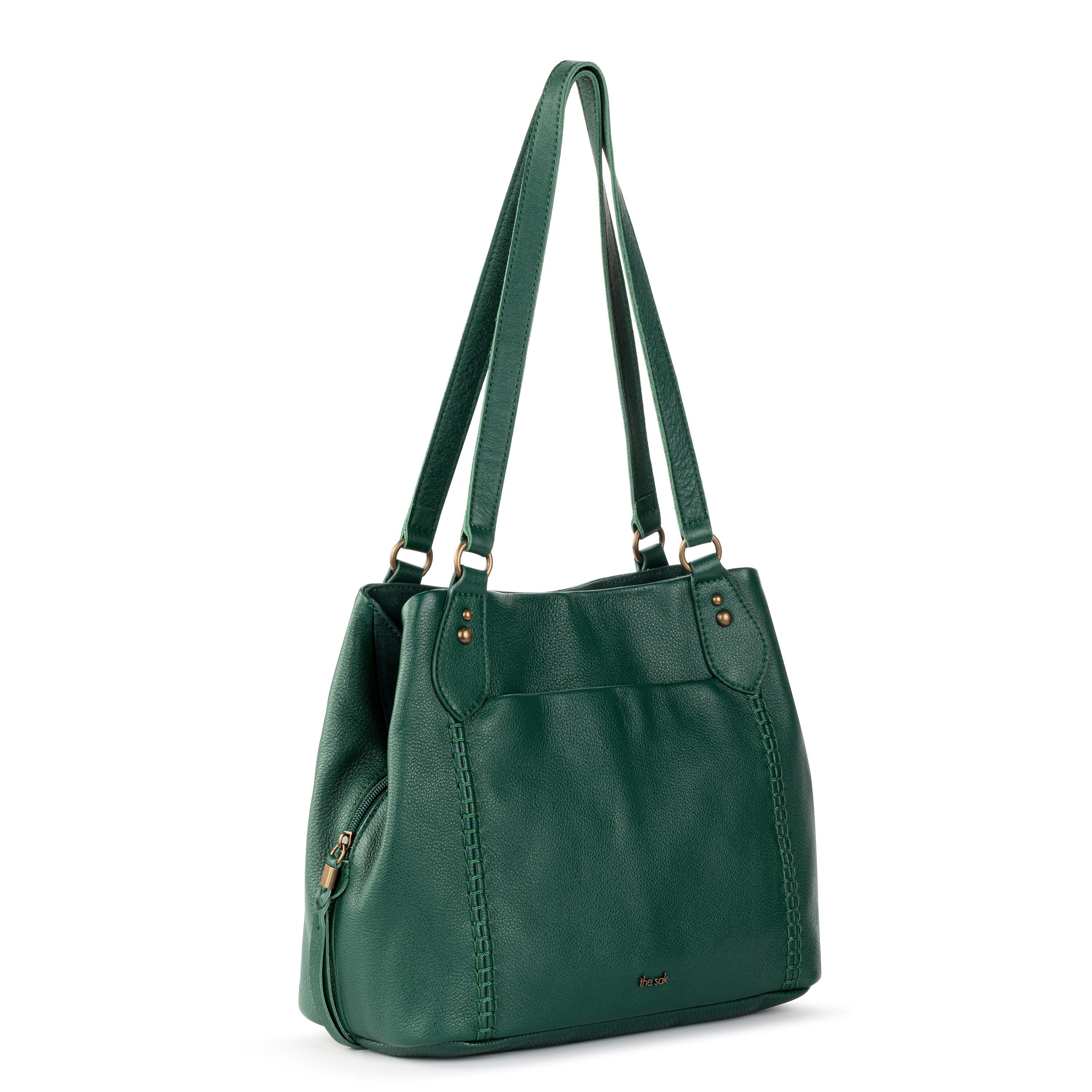 Melrose Genuine Leather Satchel Bag for Women - Stylish Crossbody Purse for Work, Travel & Everyday Use
