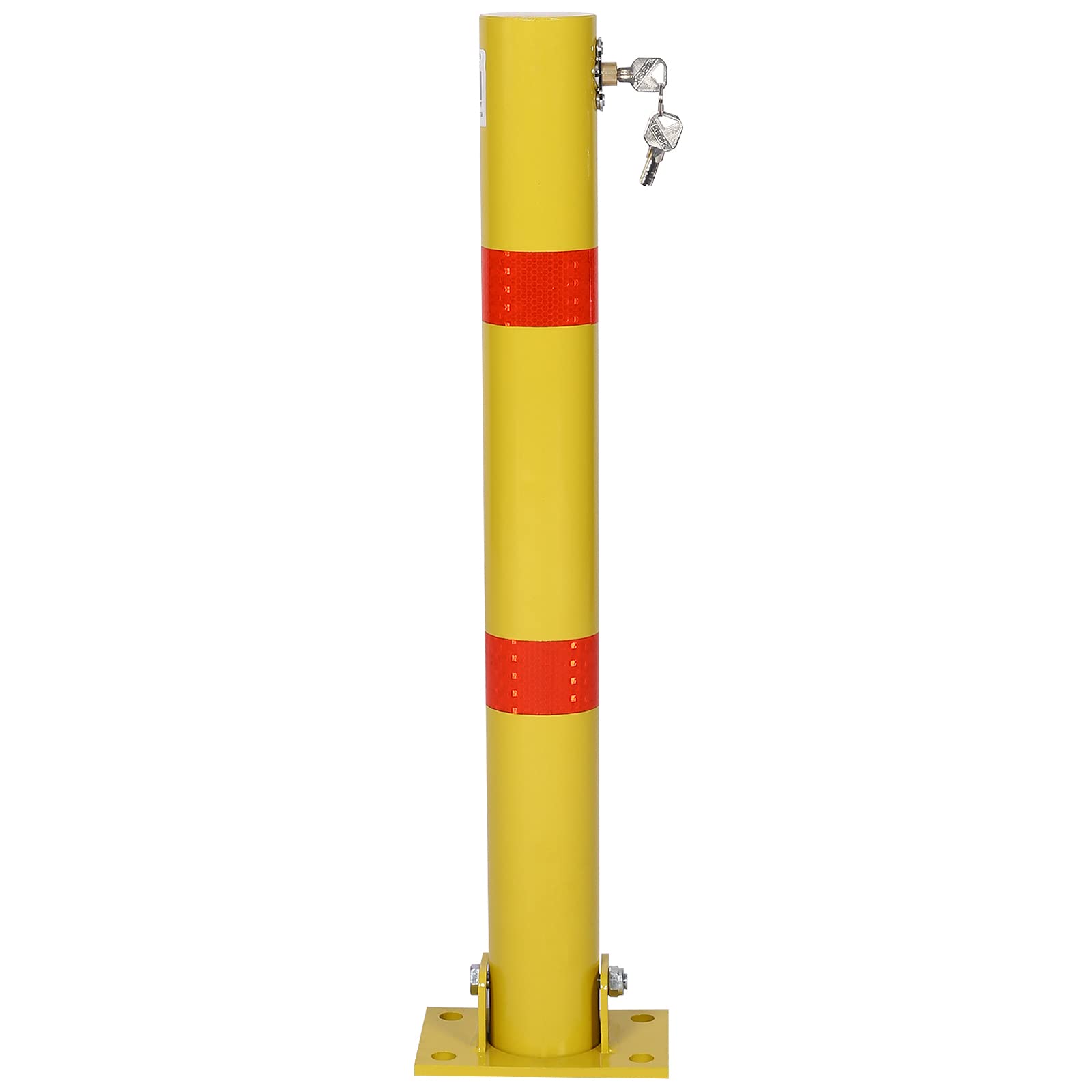 Steel Parking Bollard with Lock - 27.6