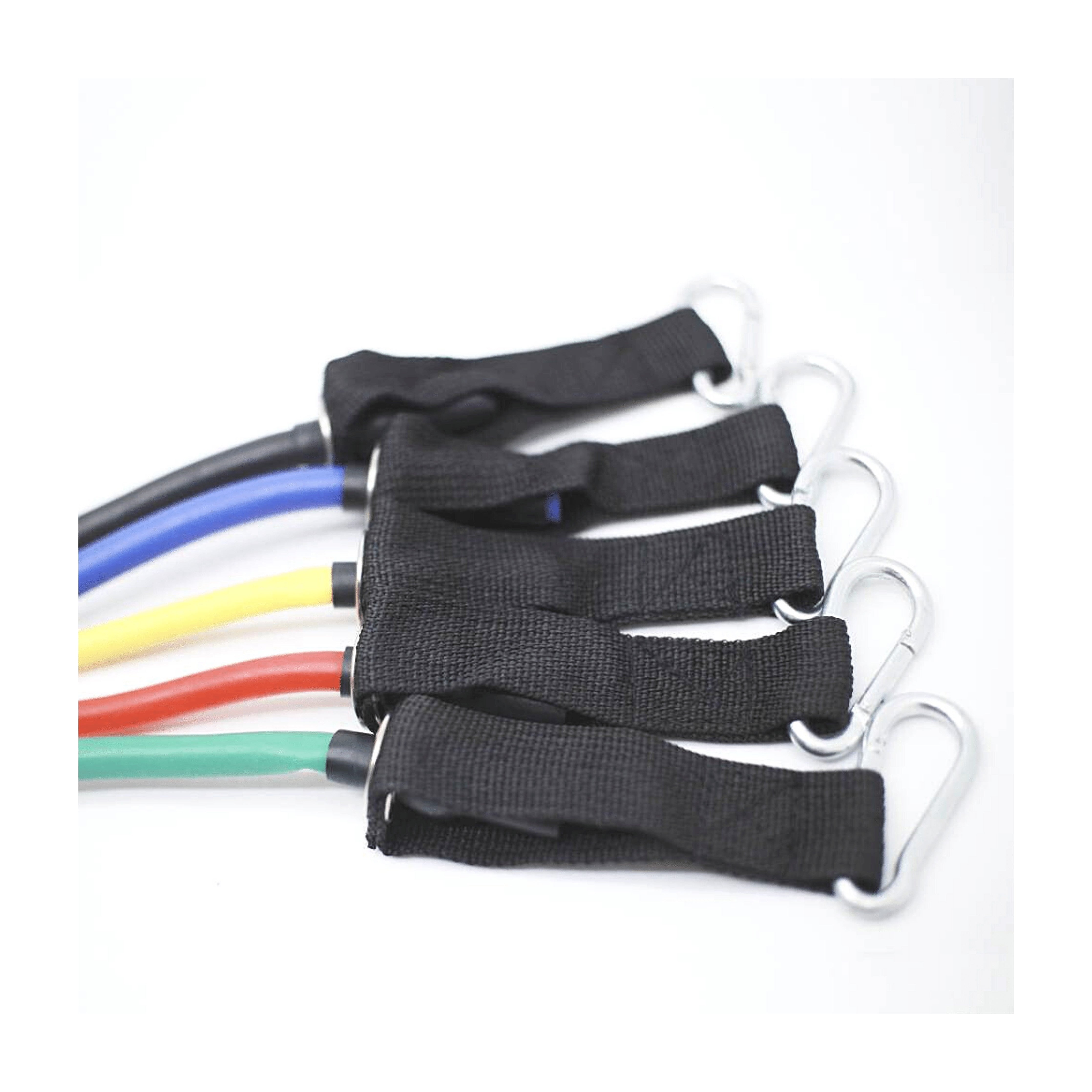 Premium Resistance Bands with Handles - Set of 5 for Strength Training, Home Workouts, Physical Therapy & Fitness Exercises | Ideal for Men & Women | Perfect for Gym, Yoga, Pilates & Rehabilitation