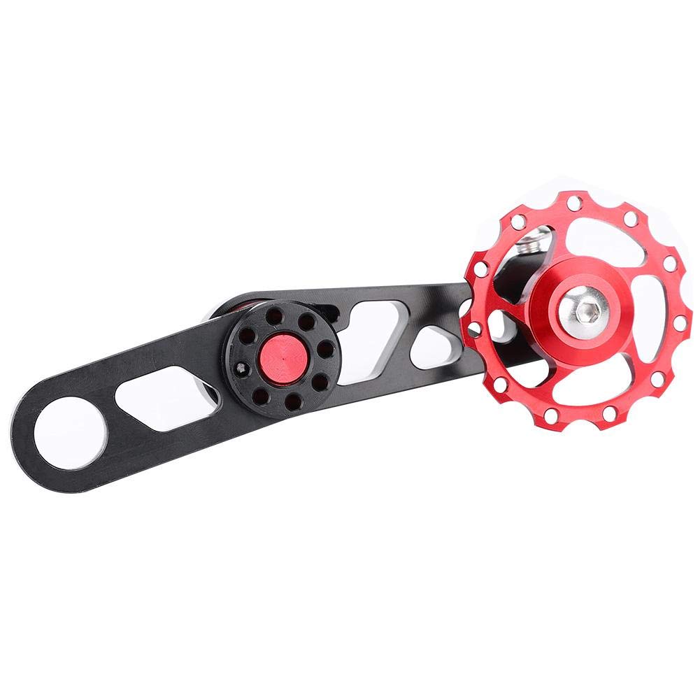 Premium Bike Crank Arm Set & Chain Tensioner - Single Speed Adjuster for Folding Bikes, Rear Derailleur Chain Stabilizer - Perfect for Urban Commuting, Road Cycling & Bike Maintenance