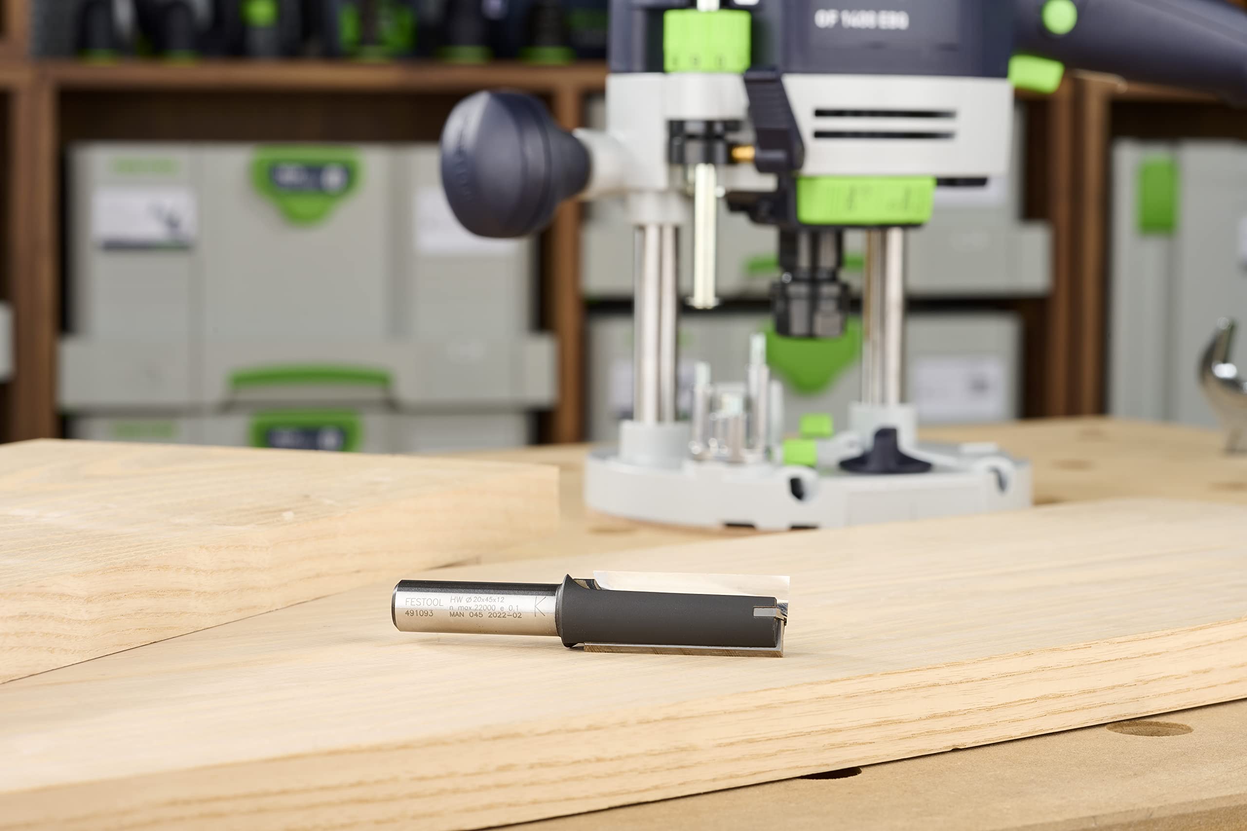 Festool HW Edge Trimming Cutter with Carbide Tipped Blade - Professional Woodworking Tool for Precise Edge Trimming | Perfect for Cabinet Making, Furniture Edging, and DIY Wood Projects