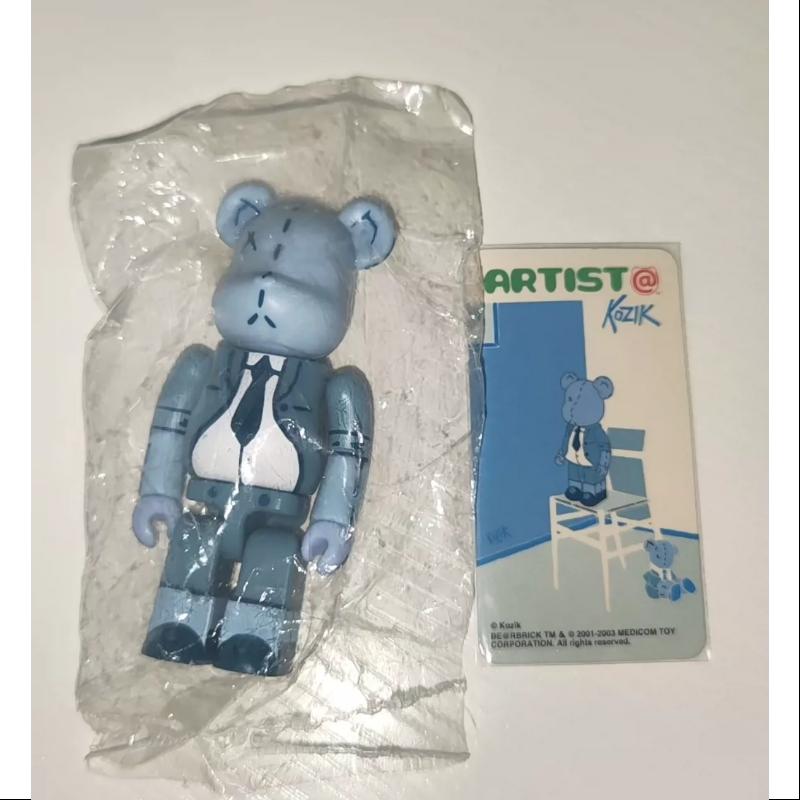 Bearbrick Series 6 ARTIST Kozik 100% Collectible Vinyl Figure - Limited Edition Art Toy for Display & Collection - Perfect for Home Decor, Office Display, and Pop Culture Enthusiasts