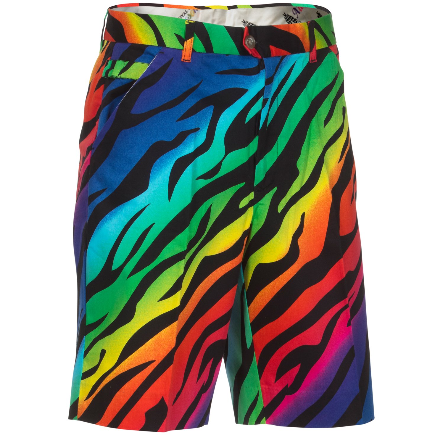 **Royal & Awesome Men's Golf Shorts - Funny & Crazy Printed Golf Shorts for Men - Comfortable & Stylish for Golfing, Casual Wear & Outdoor Activities**