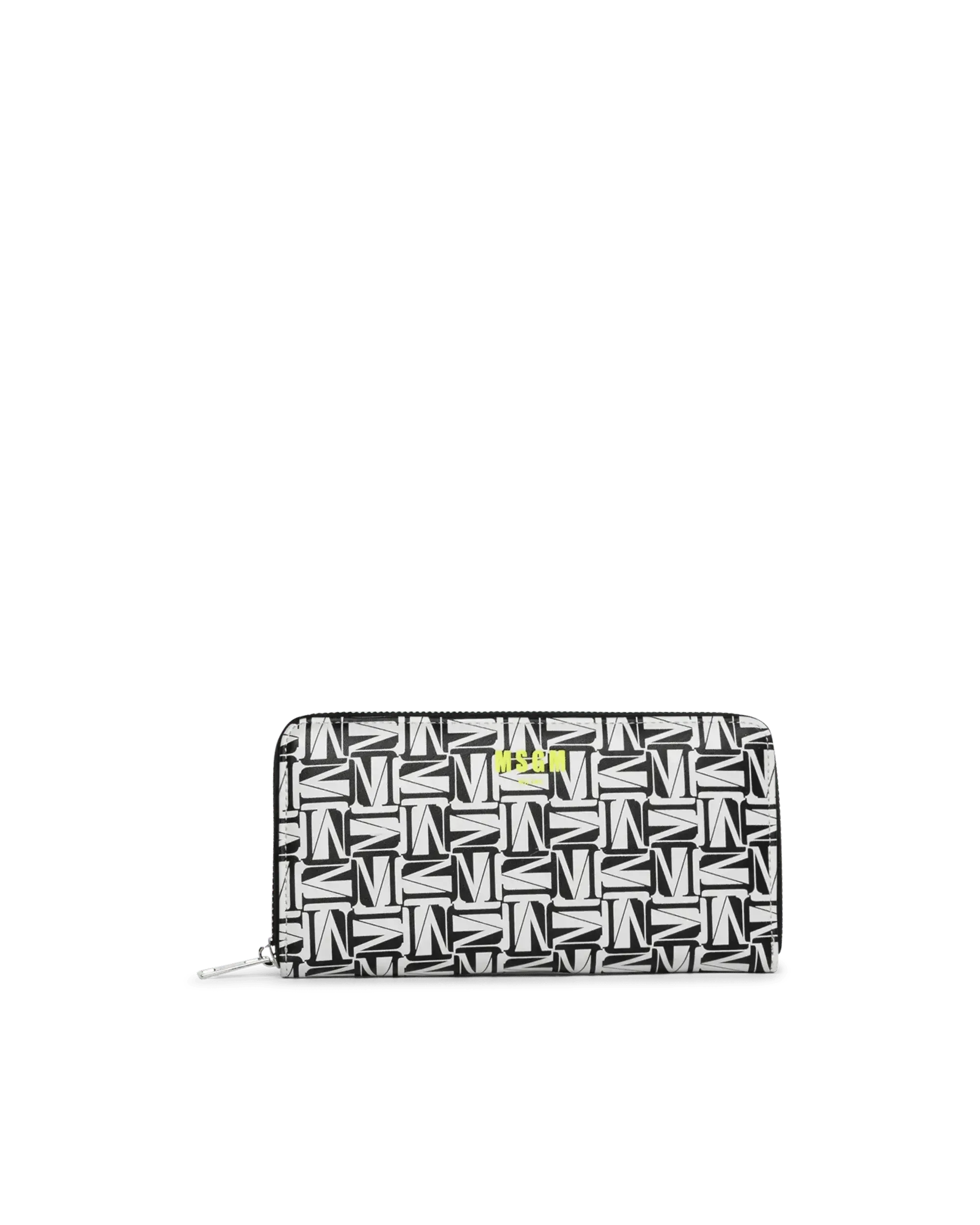Geometric 'M' Print Zip Wallet - Stylish & Durable RFID Blocking Wallet for Men & Women | Perfect for Travel, Business & Everyday Use