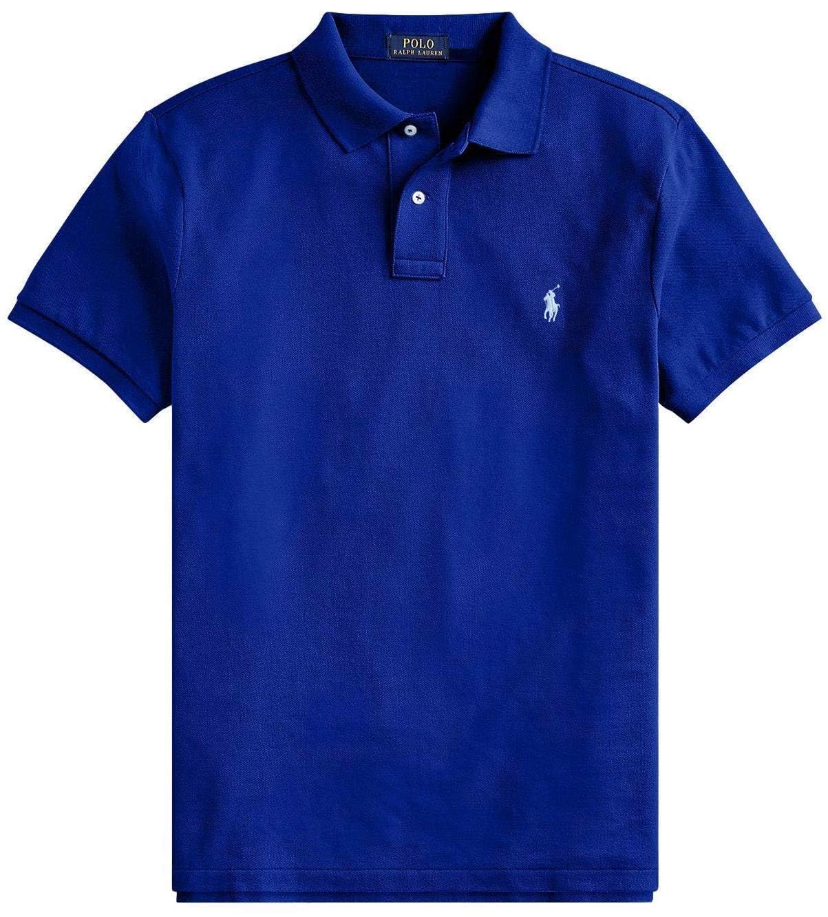 POLO RALPH LAUREN Big & Tall Classic Pique Polo Shirt for Men - Comfortable Cotton Casual Wear for Work, Golf & Everyday Outfits