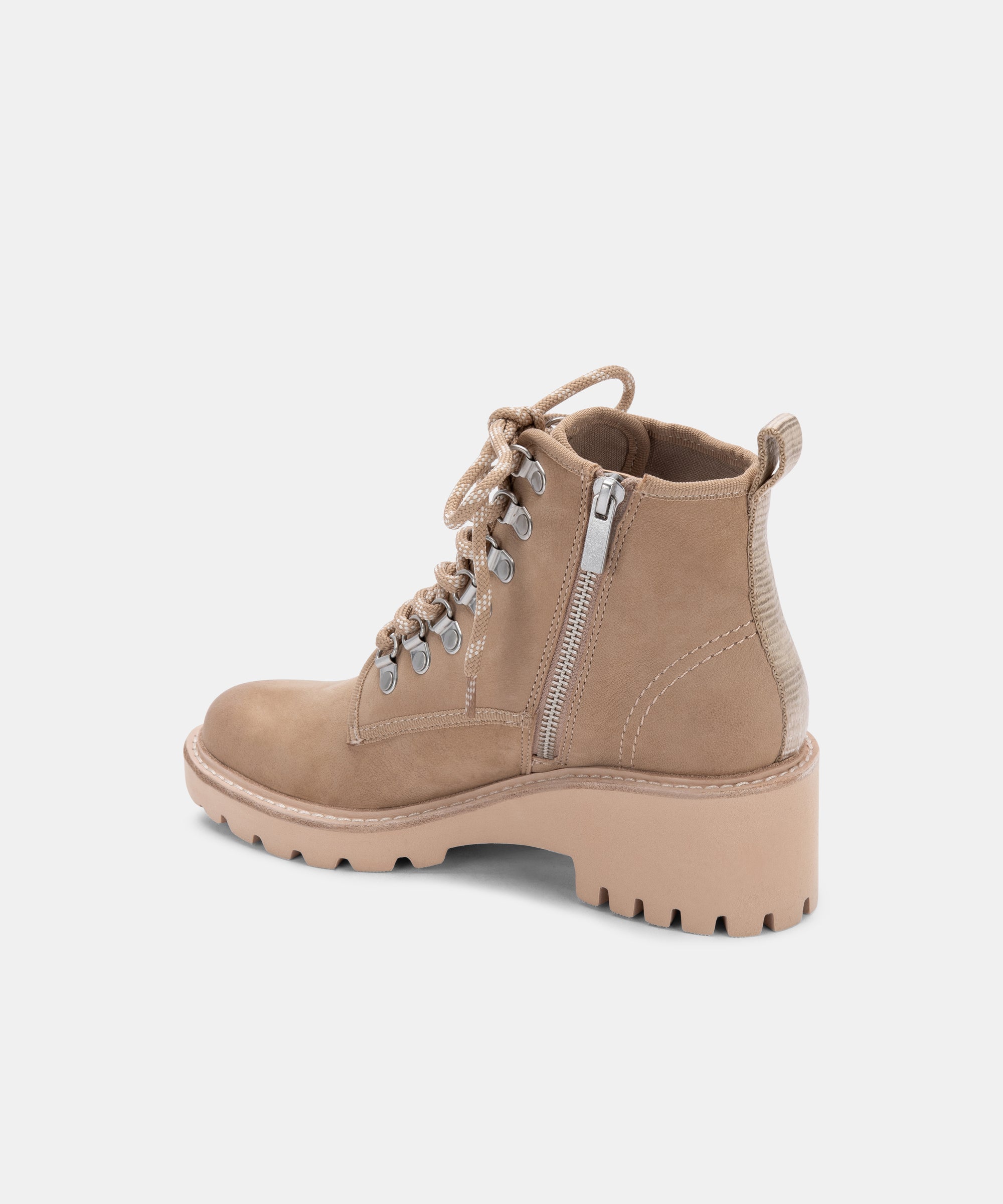 HUEY HIKER BOOTS - Waterproof Mushroom Nubuck Leather Hiking Boots for Men & Women - Perfect for Outdoor Adventures, Camping, and Mountain Trekking