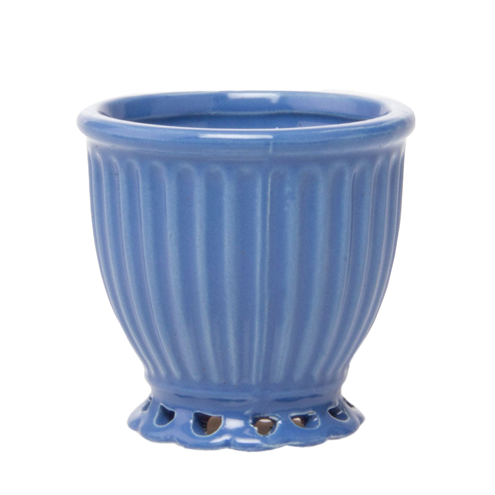 Vintage Ceramic Flower Pots for Plants - Elegant Home & Garden Decor for Indoor Succulents, Herbs, and Small Houseplants