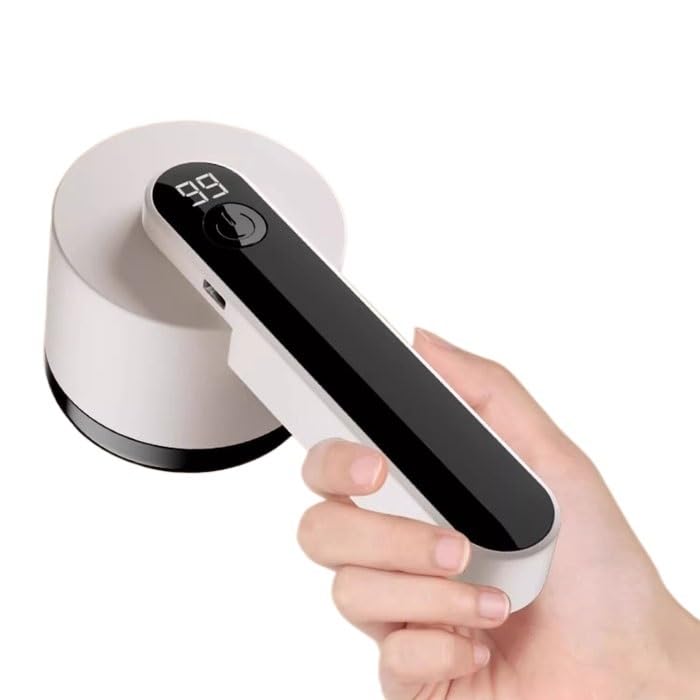 Rechargeable Fabric Shaver & Lint Remover with Electrostatic Brush - Perfect for Clothes, Sweaters, and Home Textile Care