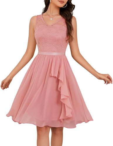 Blush-lace Chiffon
