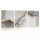 3-Piece Abstract Wall Art Set - Framed Canvas Prints 40x60cm | High Quality Australian Made Textured Wall Decor | Perfect for Living Room, Bedroom & Office Decor