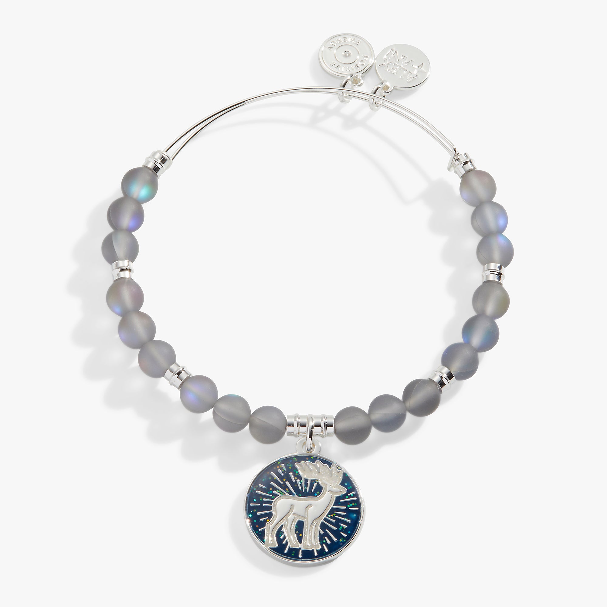 Harry Potter™ Stag Patronus Charm Bracelet with Beaded Detail - Perfect for Wizarding World Cosplay & Harry Potter Gifts