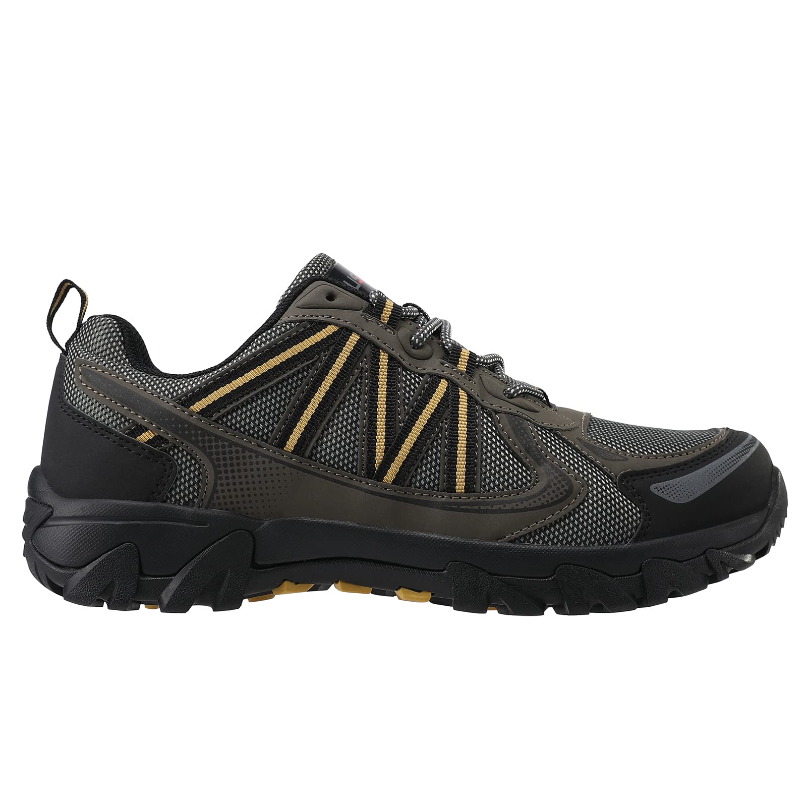 **LUSWIN Men's Breathable Hiking Shoes – Lightweight Non-Slip Outdoor Walking & Trekking Shoes for Men – Perfect for Trail Hiking, Travel & Daily Comfort**
