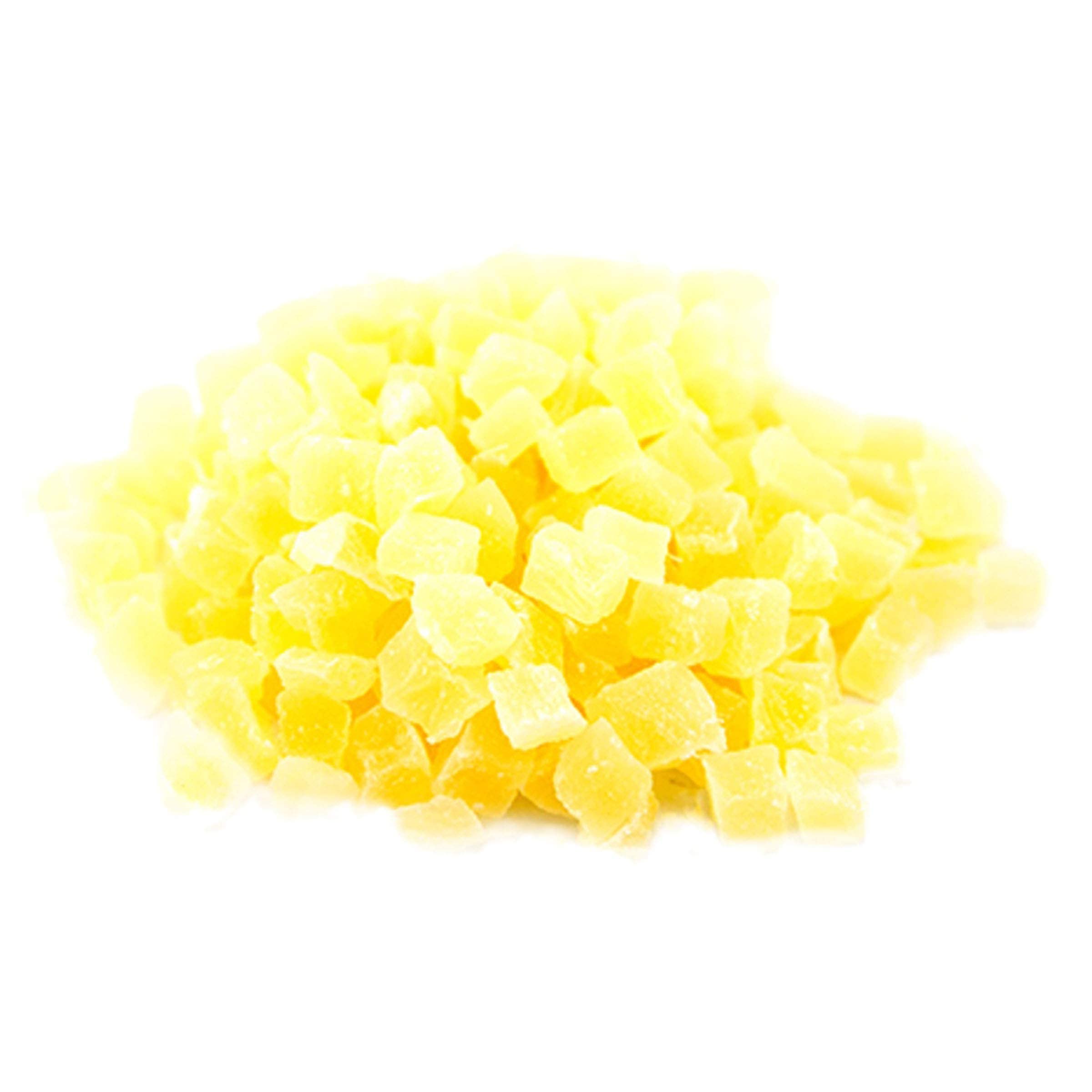 Bulk Diced Pineapple 25 Pound Wholesale Box - Fresh Frozen Pineapple Chunks for Smoothies, Baking, and Catering