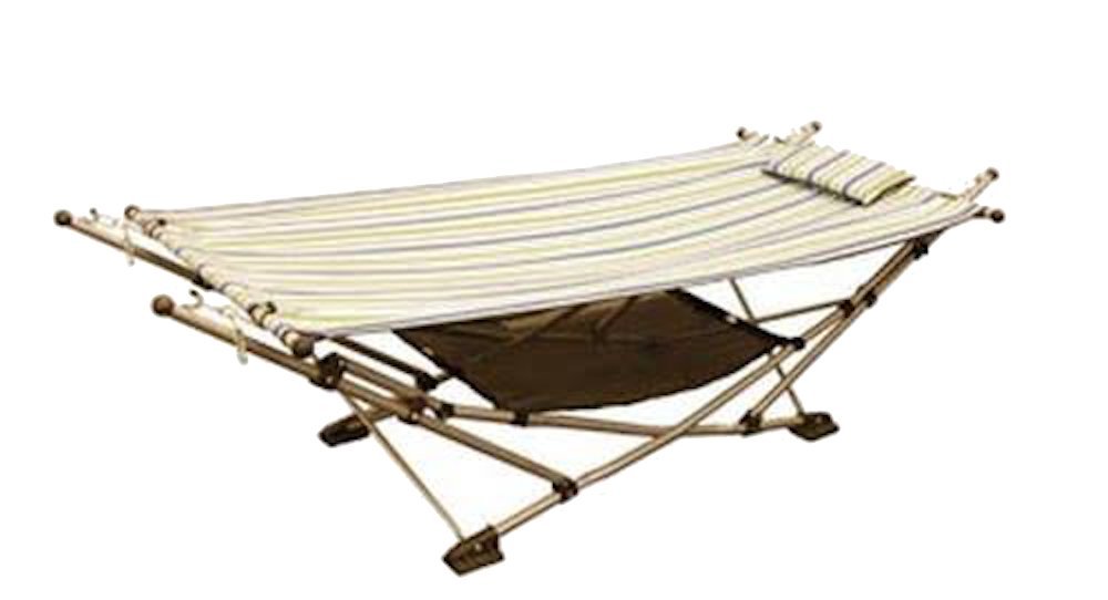 Portable Fold and Go Travel Hammock - Lightweight Compact Camping Hammock for Backpacking, Hiking & Beach - Perfect for Outdoor Adventures & Relaxation