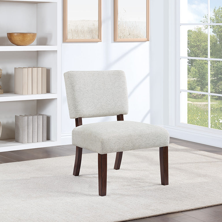Office Star Ave Six Jasmine Accent Chair in Maze Pattern - Stylish Modern Lounge Chair for Living Room, Bedroom, or Office Decor